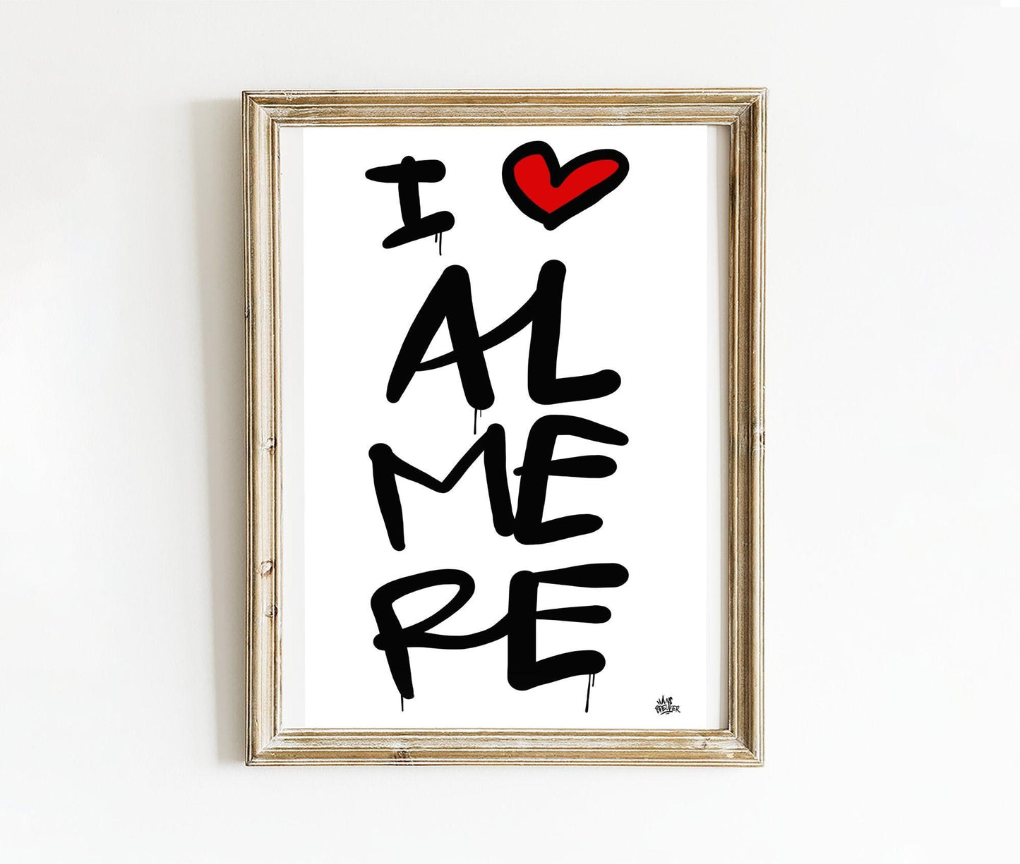 Poster Almere - Hans Breuker