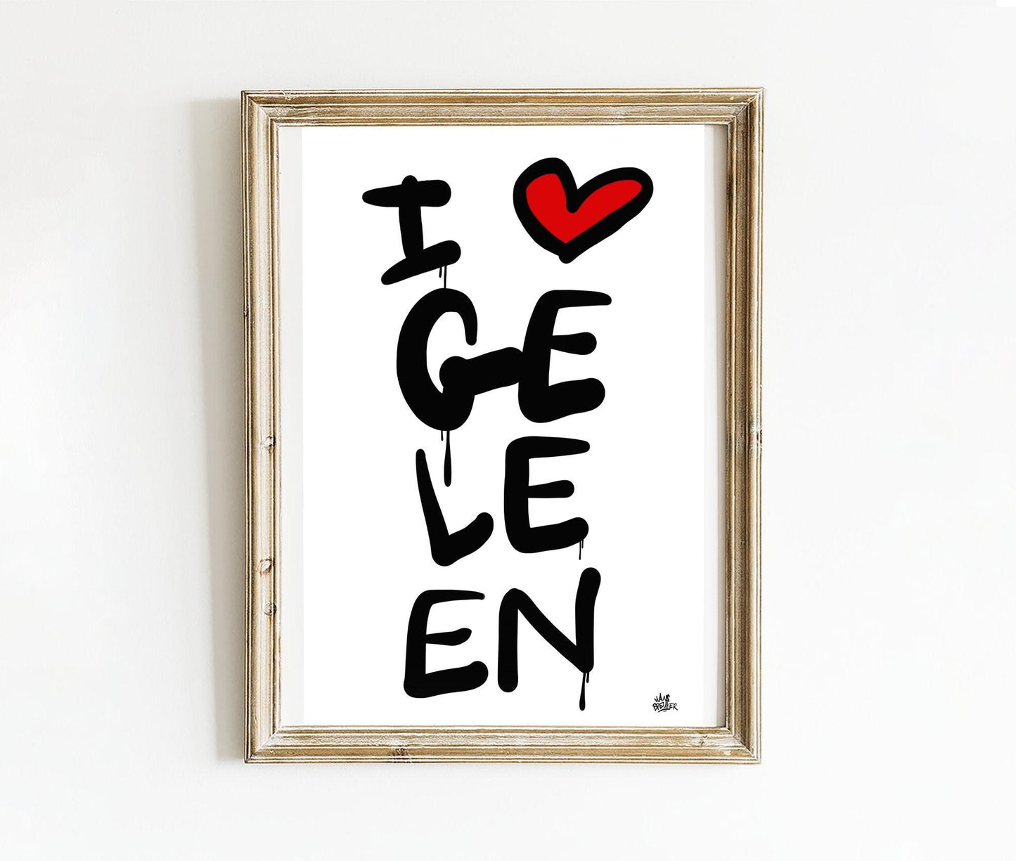 Poster Geleen - Hans Breuker