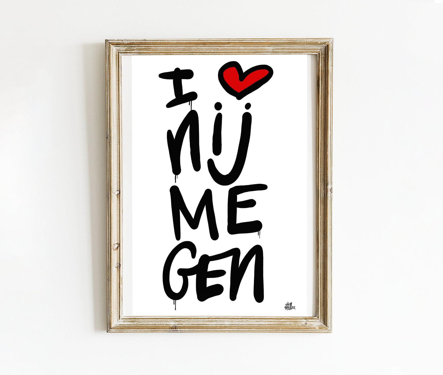 Poster Nijmegen - Hans Breuker