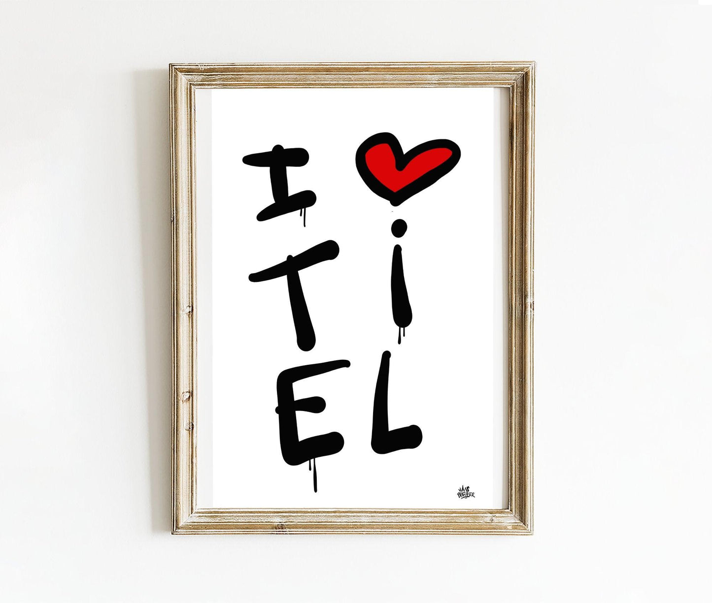Poster Tiel - Hans Breuker