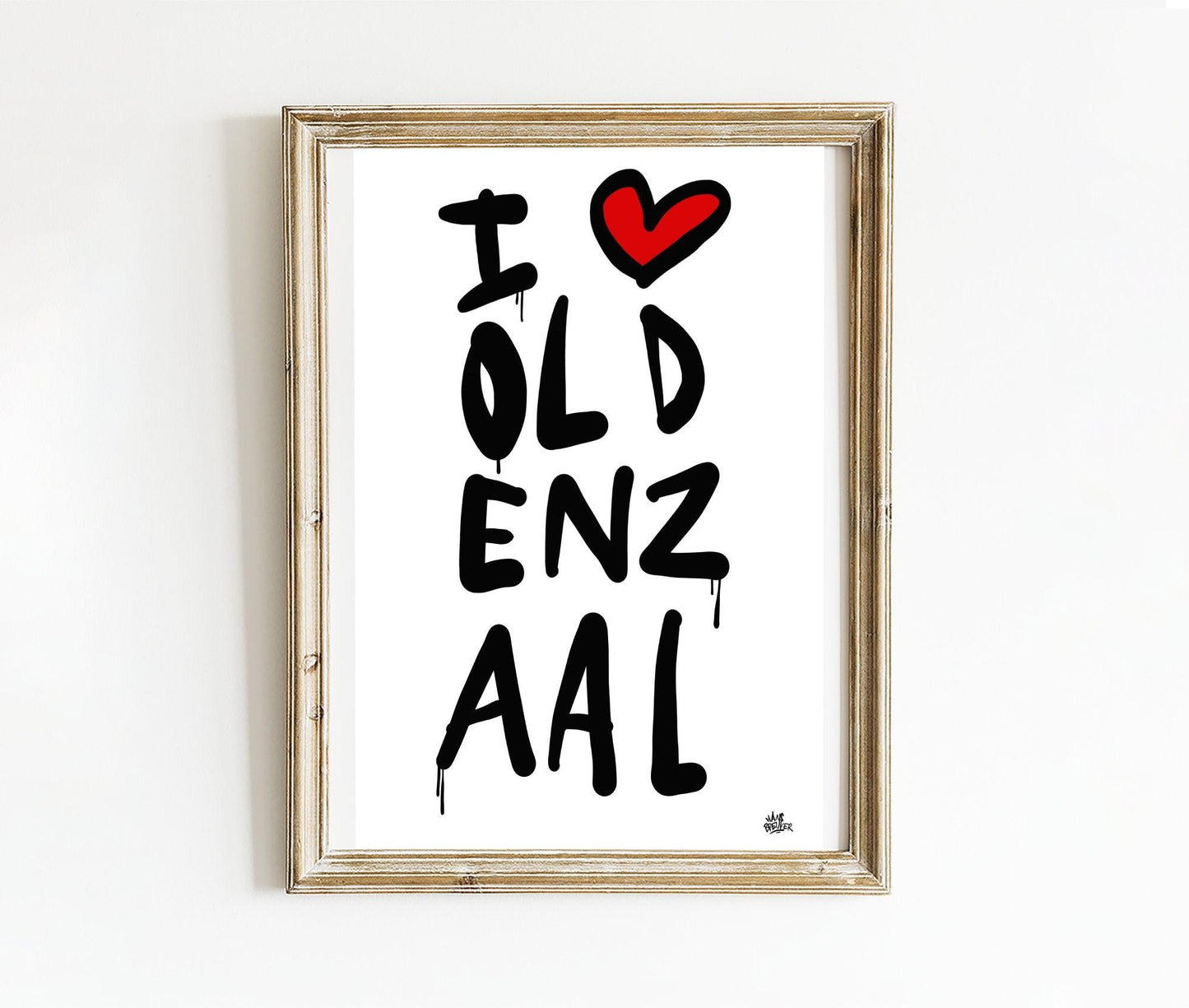 Poster Oldenzaal - Hans Breuker