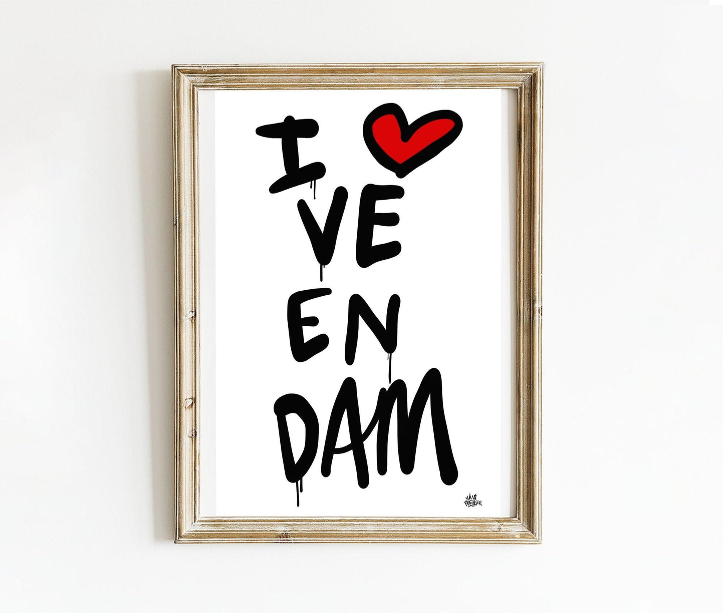 Poster Veendam - Hans Breuker