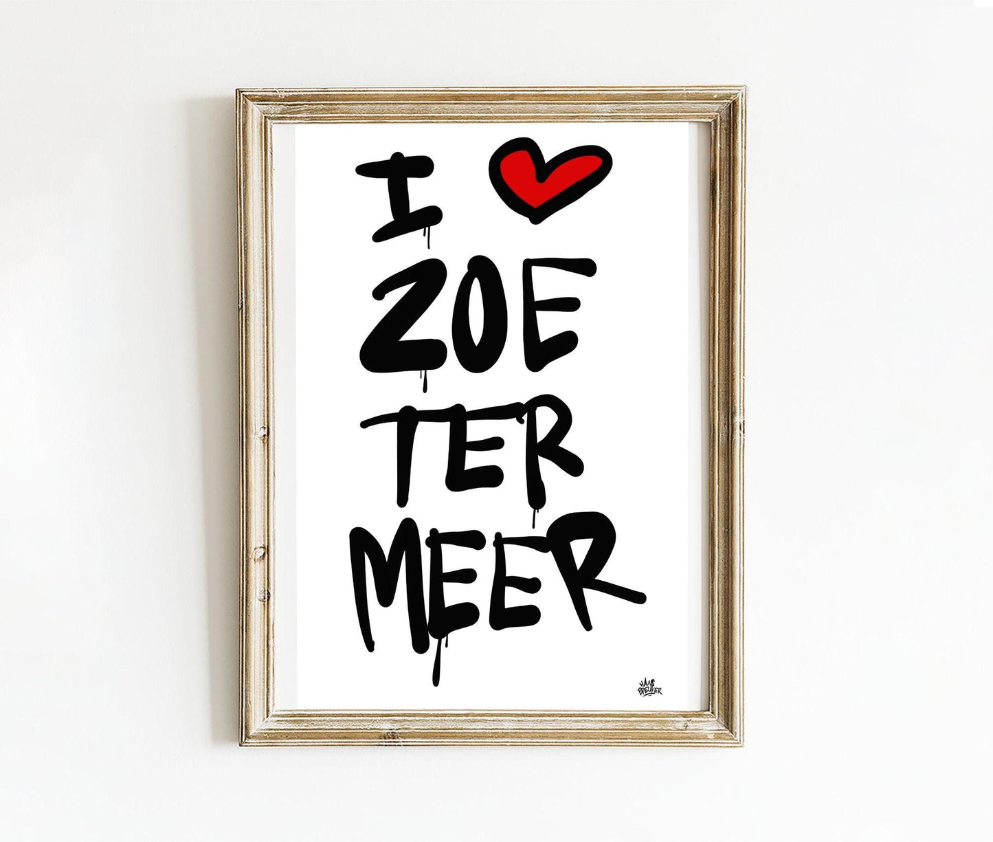 Poster Zoetermeer - Hans Breuker