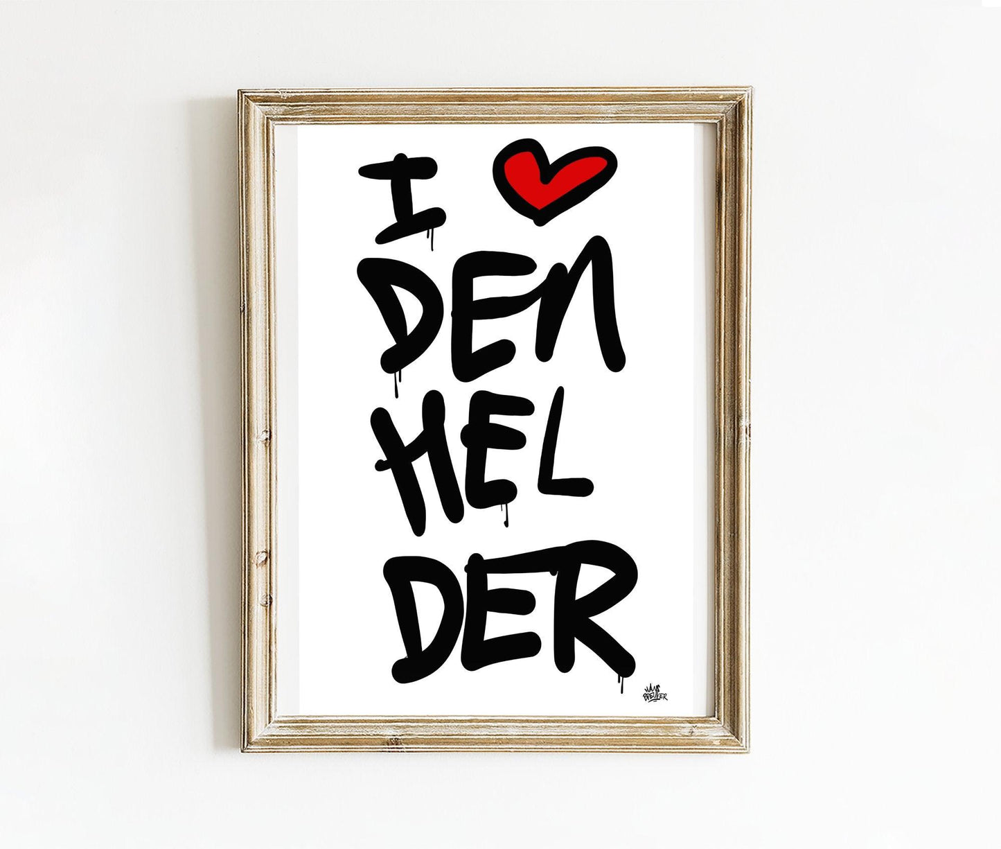 Poster Den Helder - Hans Breuker