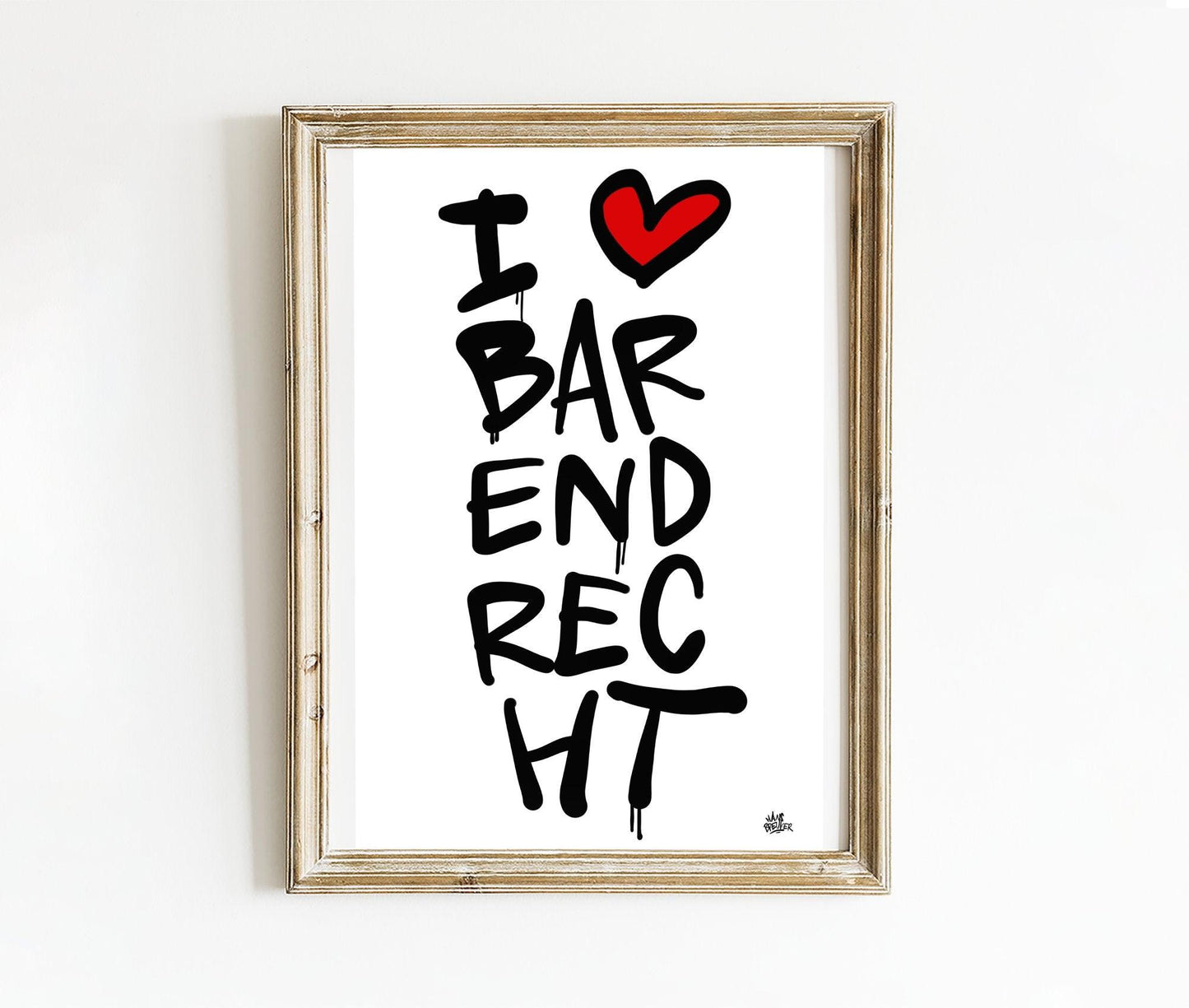 Poster Barendrecht - Hans Breuker