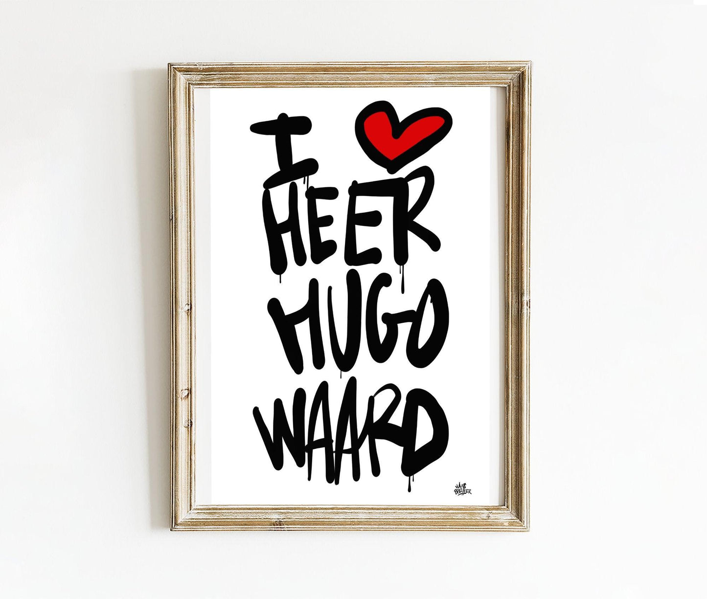 Poster Heerhugowaard - Hans Breuker