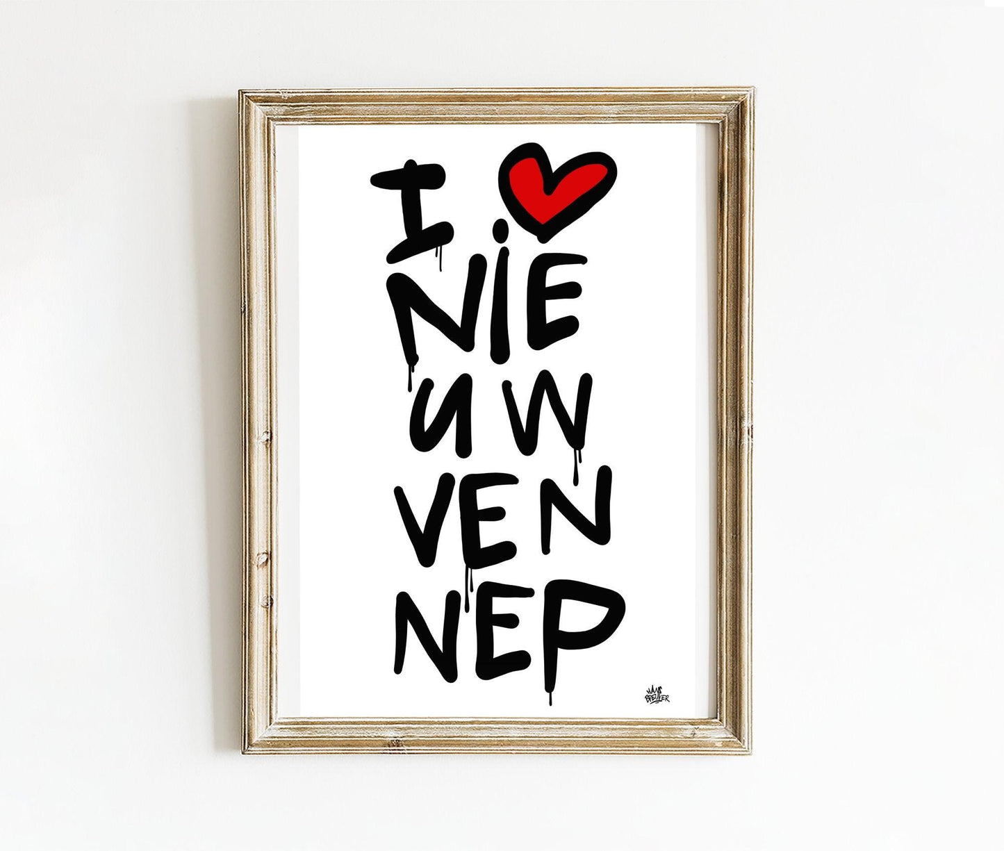 Poster Nieuw-Vennep - Hans Breuker