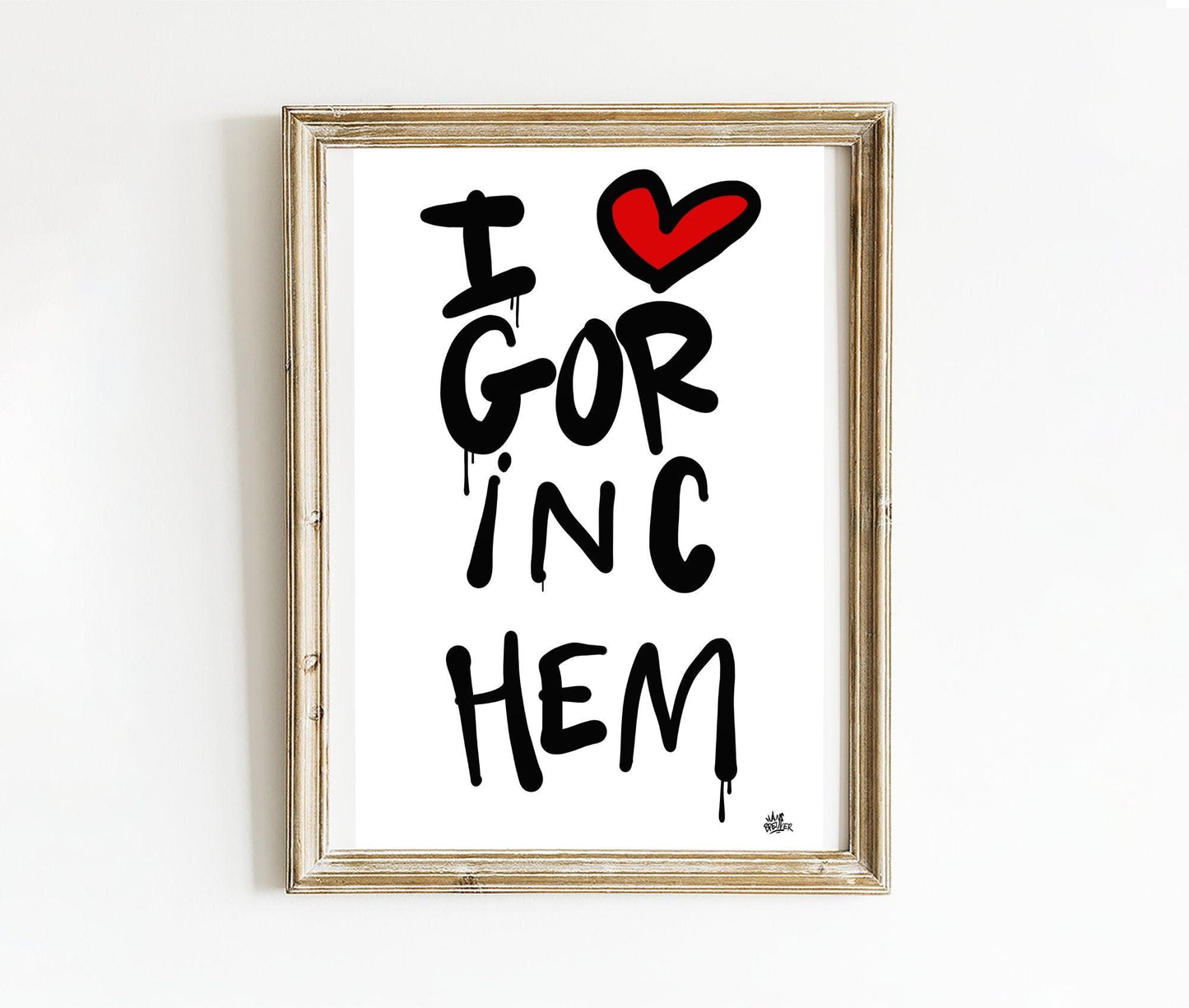 Poster Gorinchem - Hans Breuker