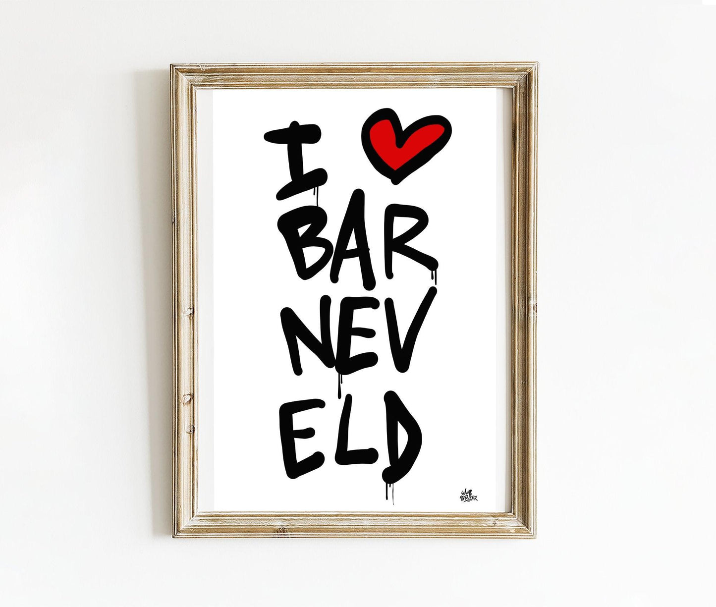 Poster Barneveld - Hans Breuker