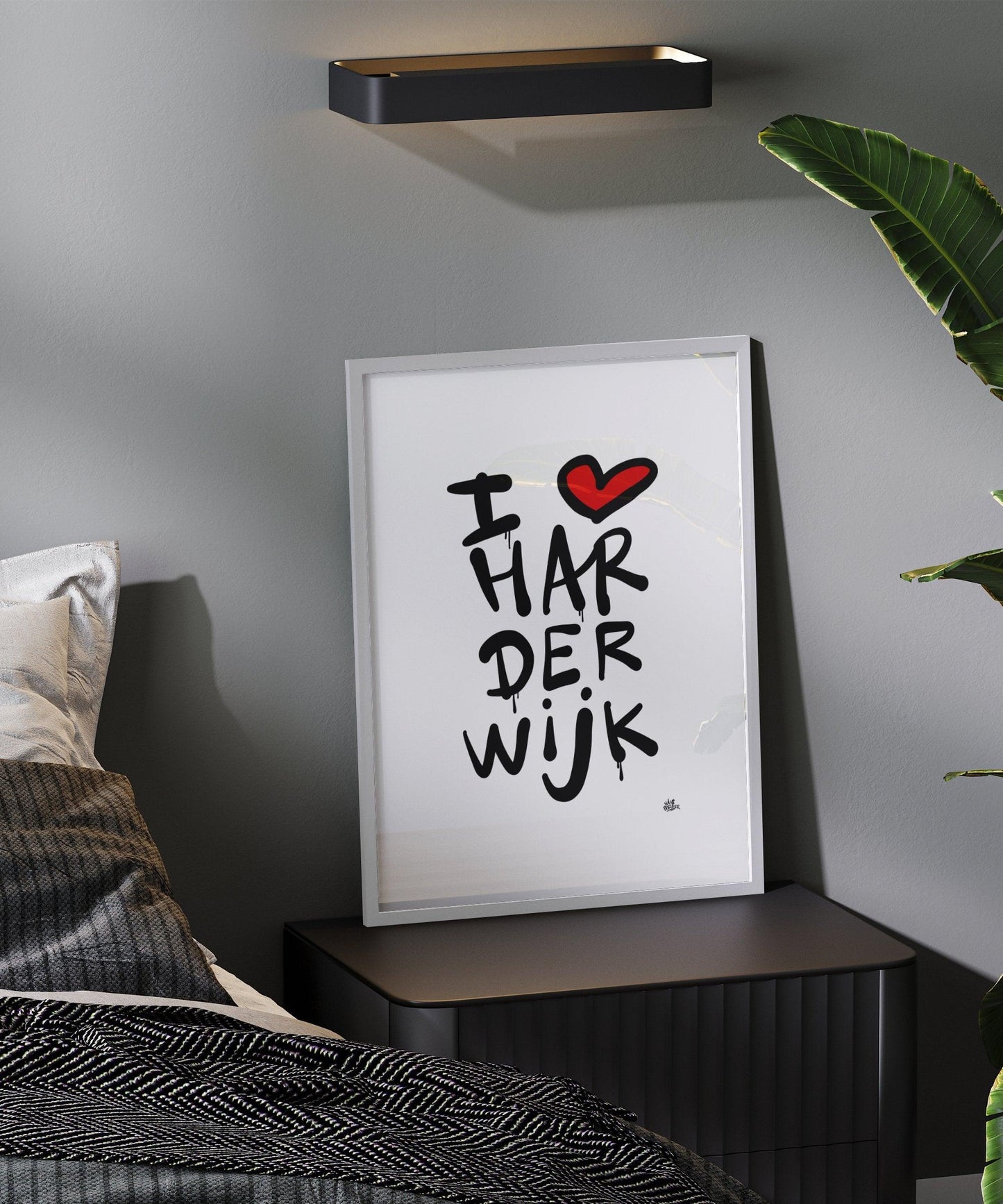 Poster Harderwijk - Hans Breuker
