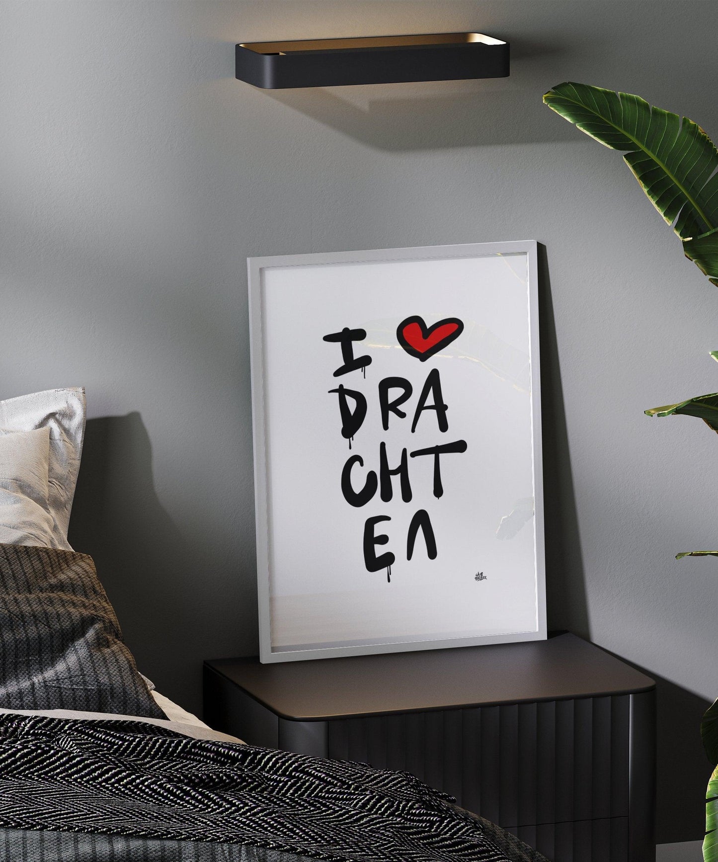 Poster Drachten - Hans Breuker