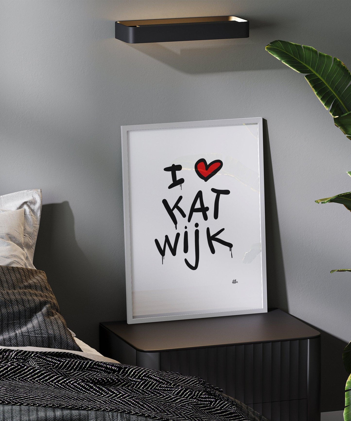 Poster Katwijk - Hans Breuker