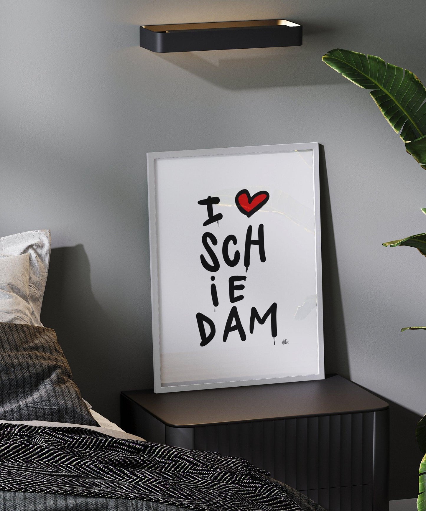 Poster Schiedam - Hans Breuker