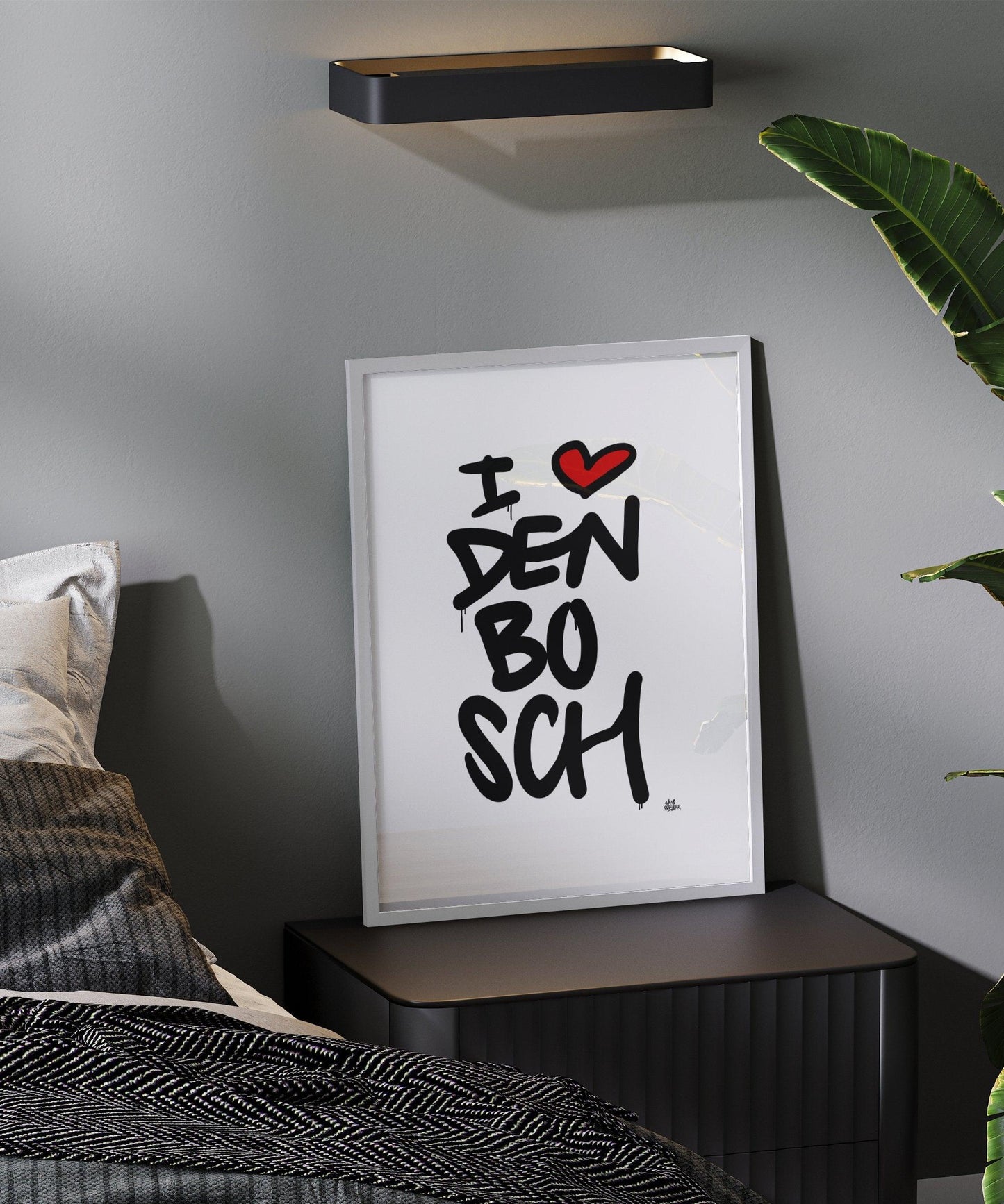 Poster Den Bosch - Hans Breuker