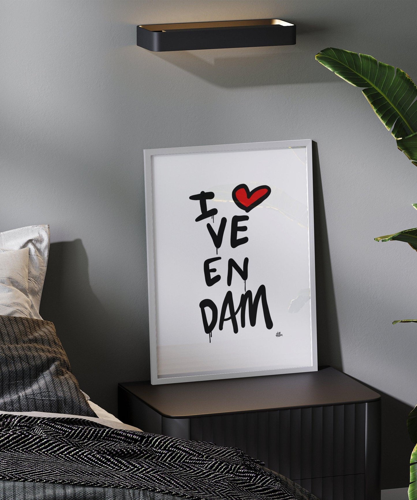 Poster Veendam - Hans Breuker