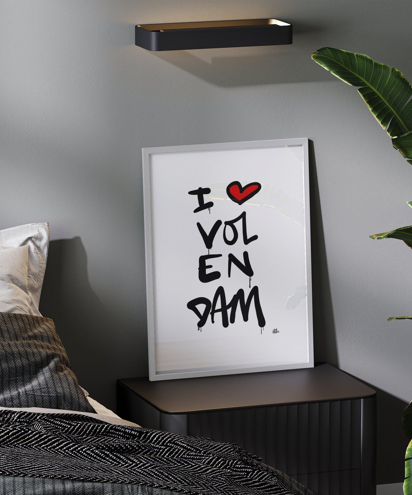 Poster Volendam - Hans Breuker