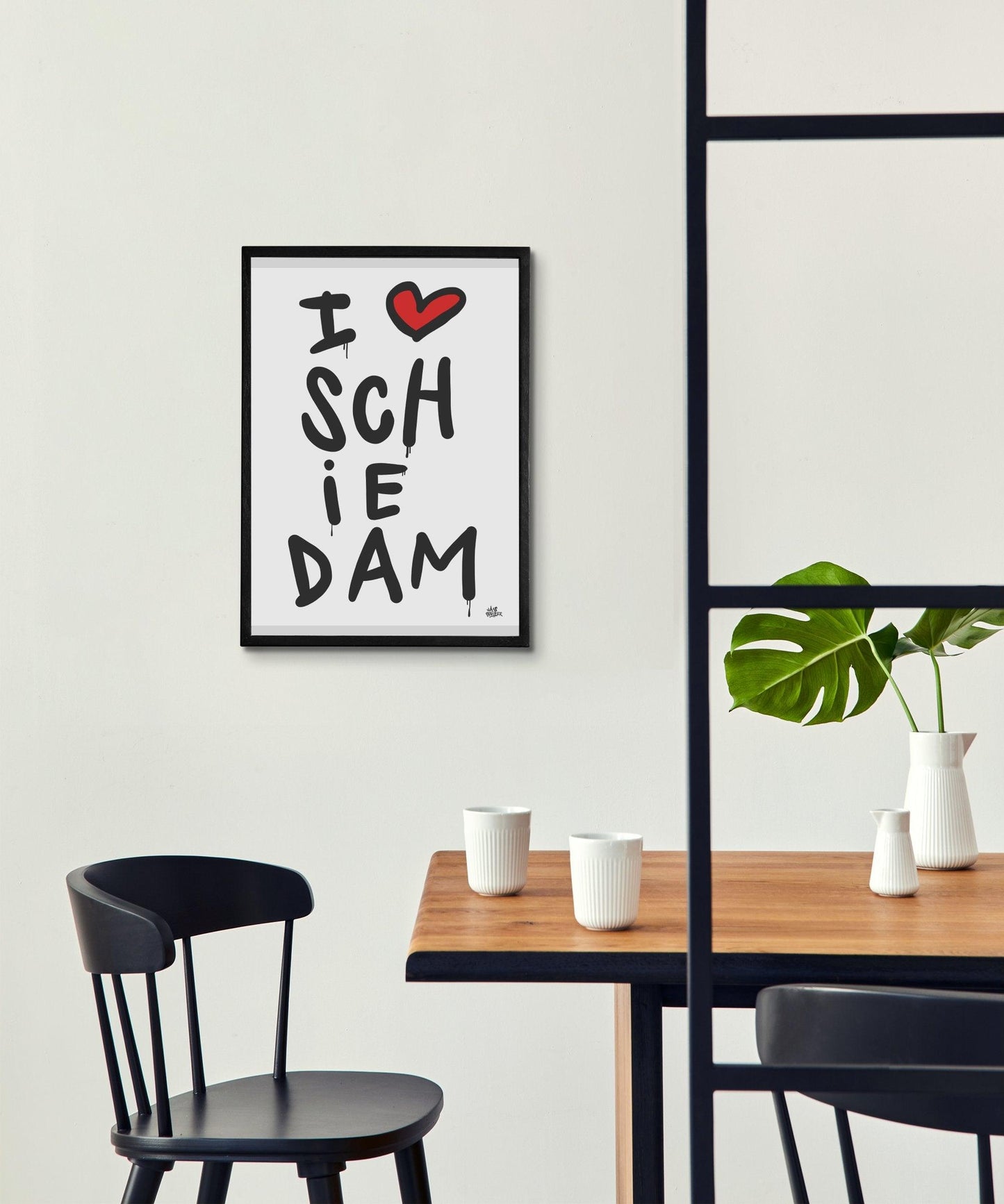 Poster Schiedam - Hans Breuker
