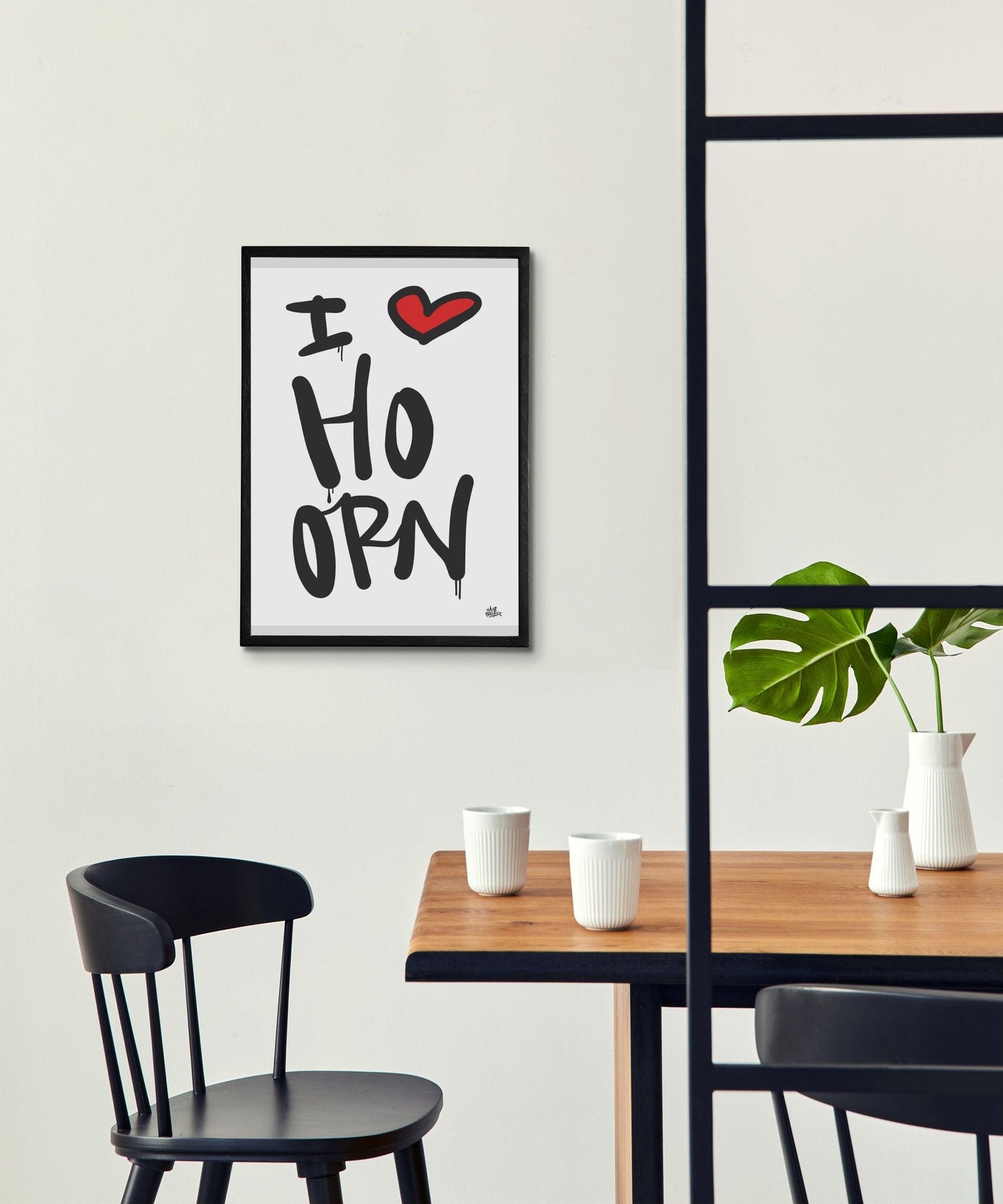 Poster Hoorn - Hans Breuker