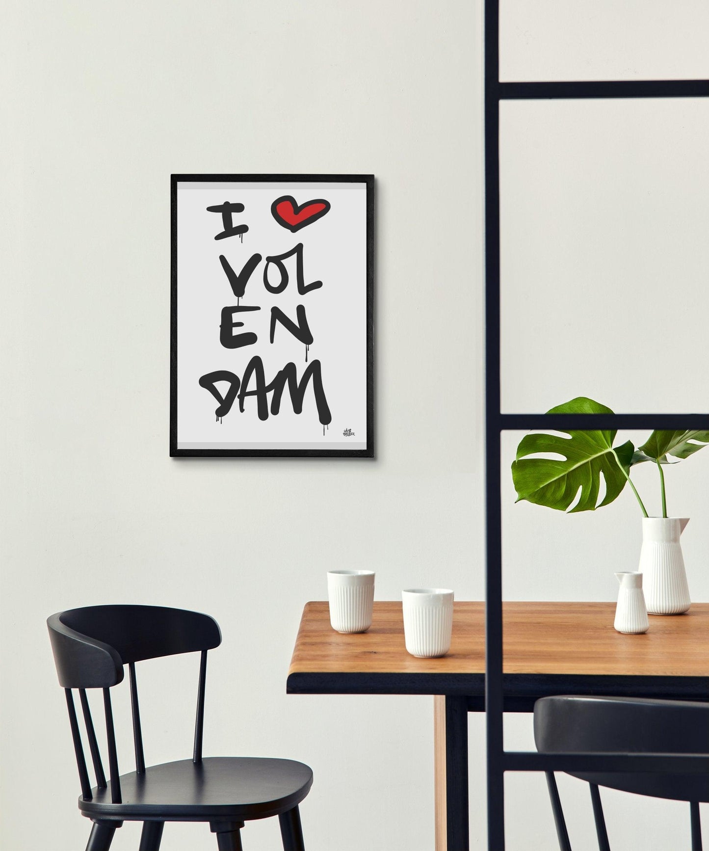 Poster Volendam - Hans Breuker
