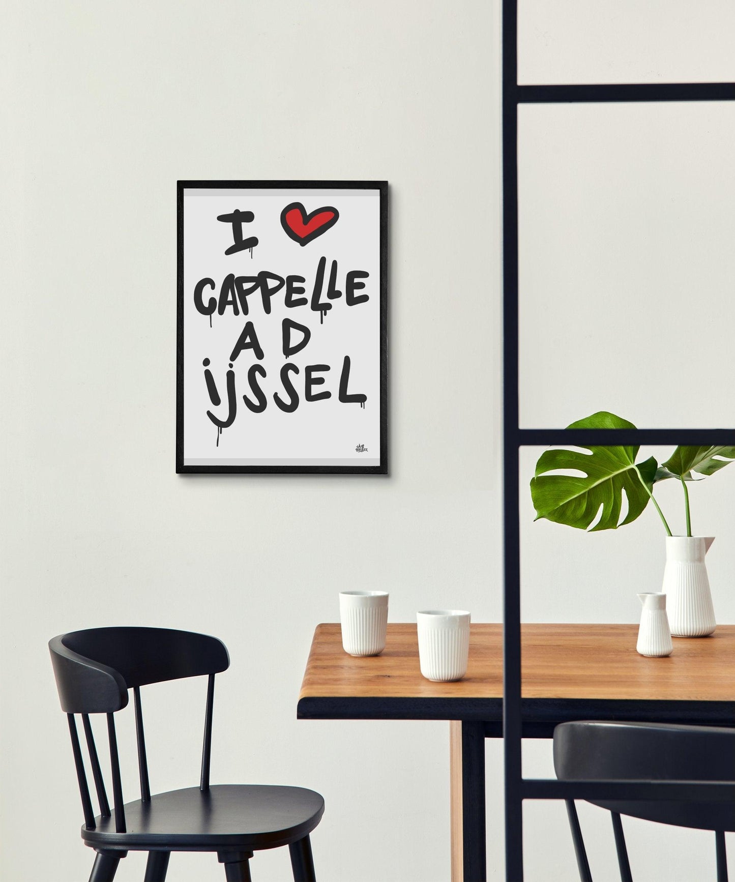 Poster Capelle aan den Ijssel - Hans Breuker