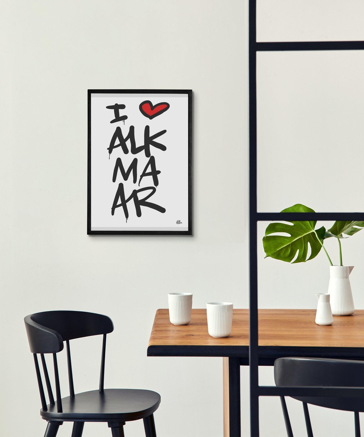 Poster Alkmaar - Hans Breuker