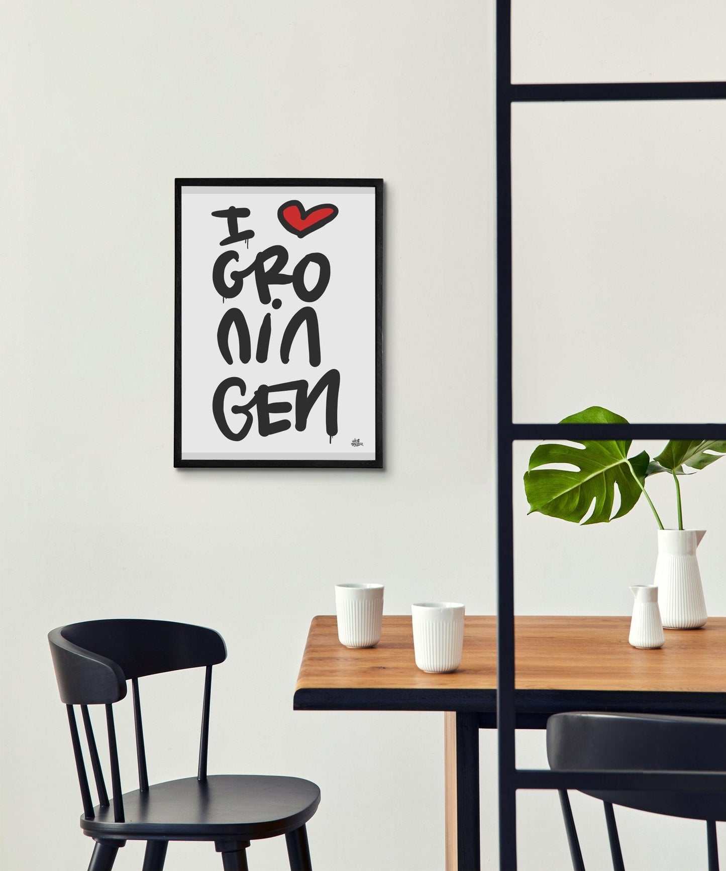 Poster Groningen - Hans Breuker
