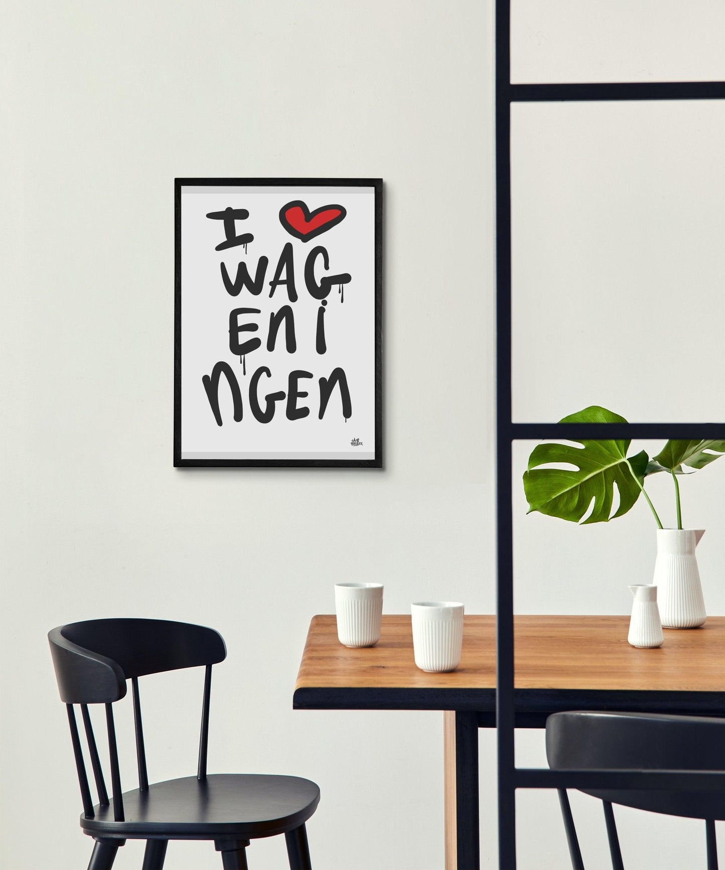 Poster Wageningen - Hans Breuker