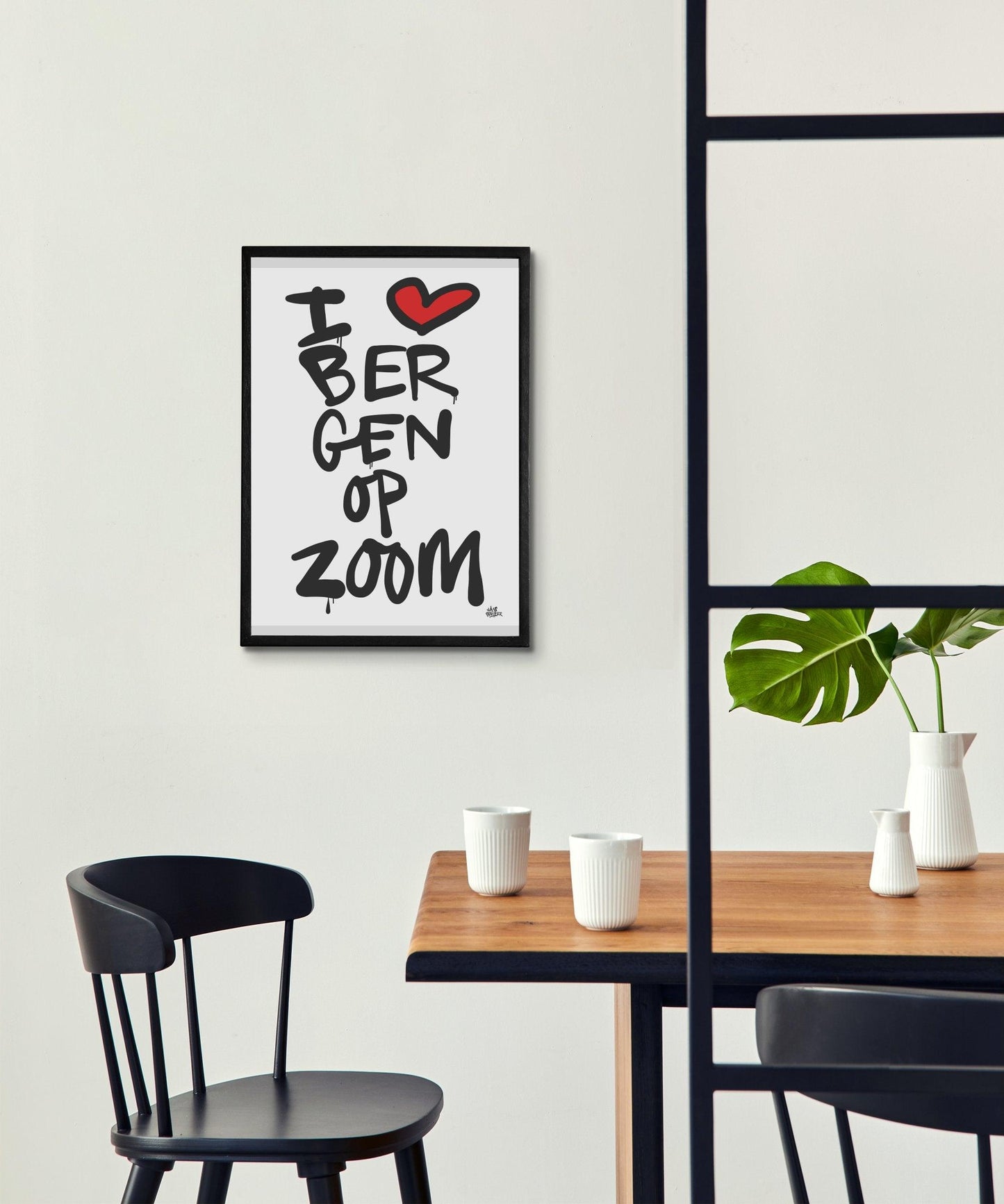 Poster Bergen op Zoom - Hans Breuker