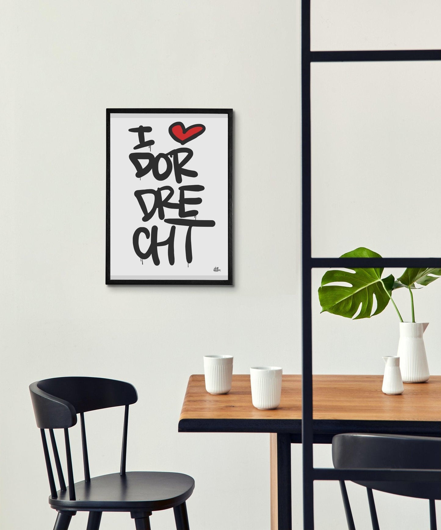 Poster Dordrecht - Hans Breuker