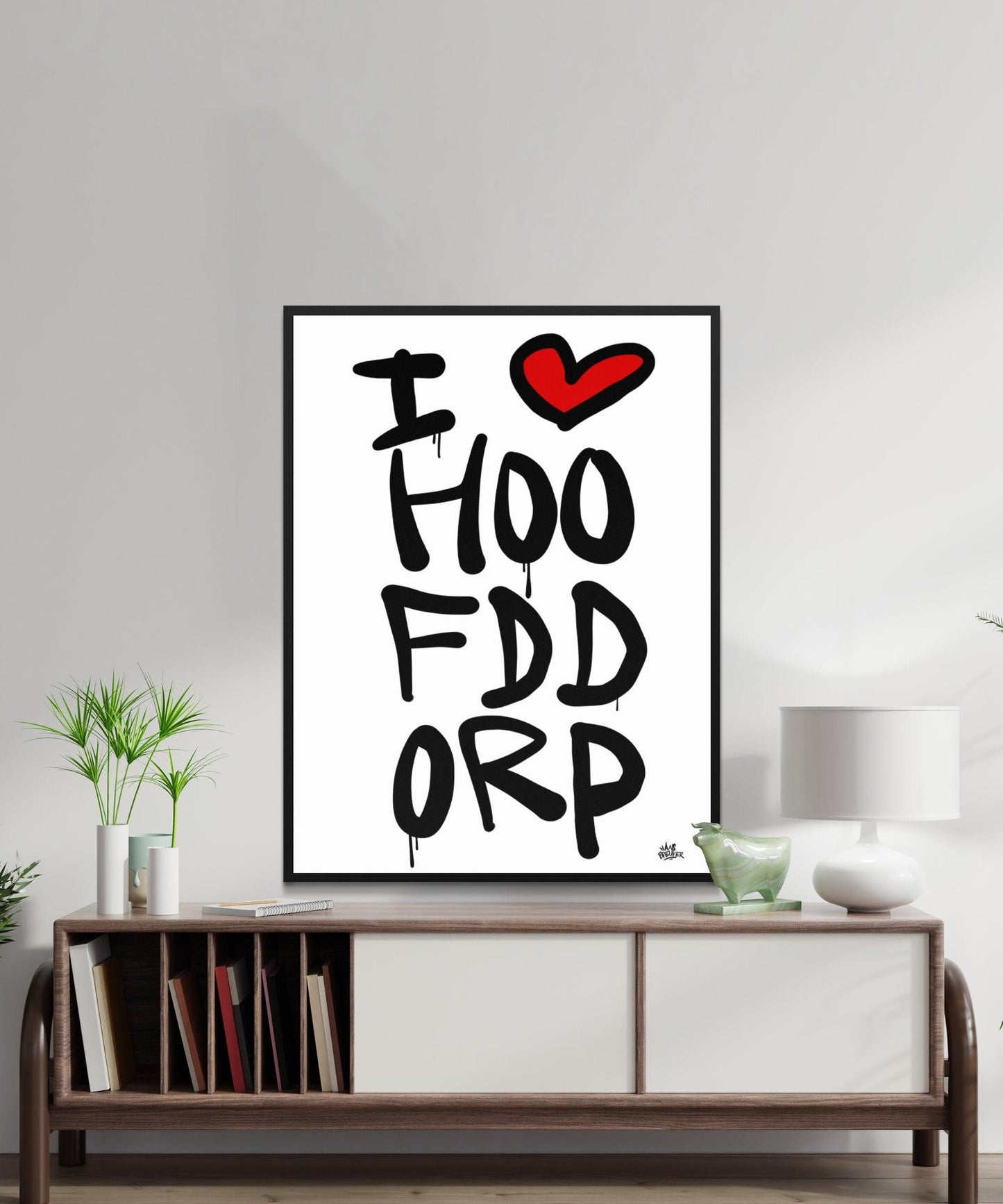 Poster Hoofddorp - Hans Breuker