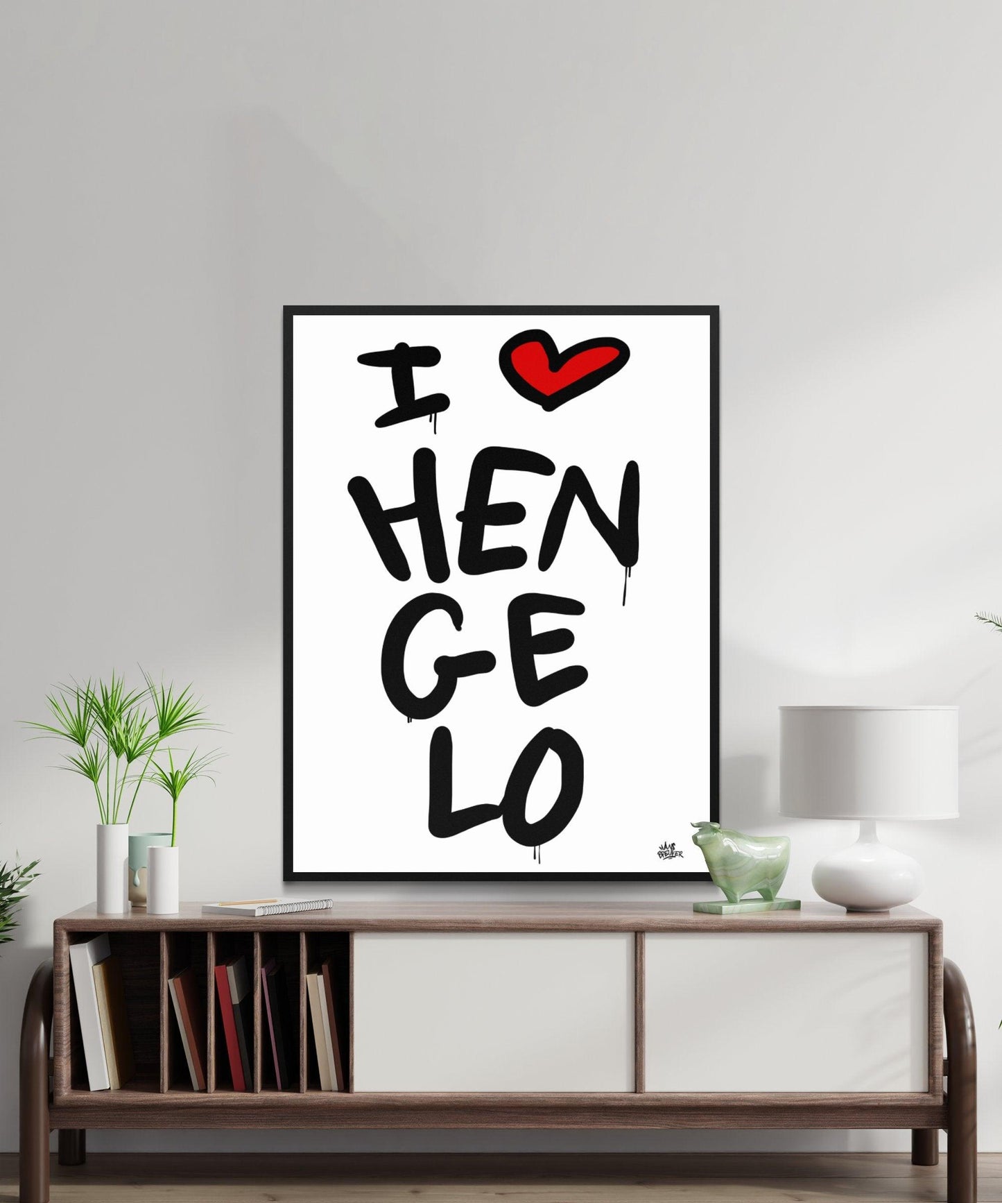 Poster Hengelo - Hans Breuker