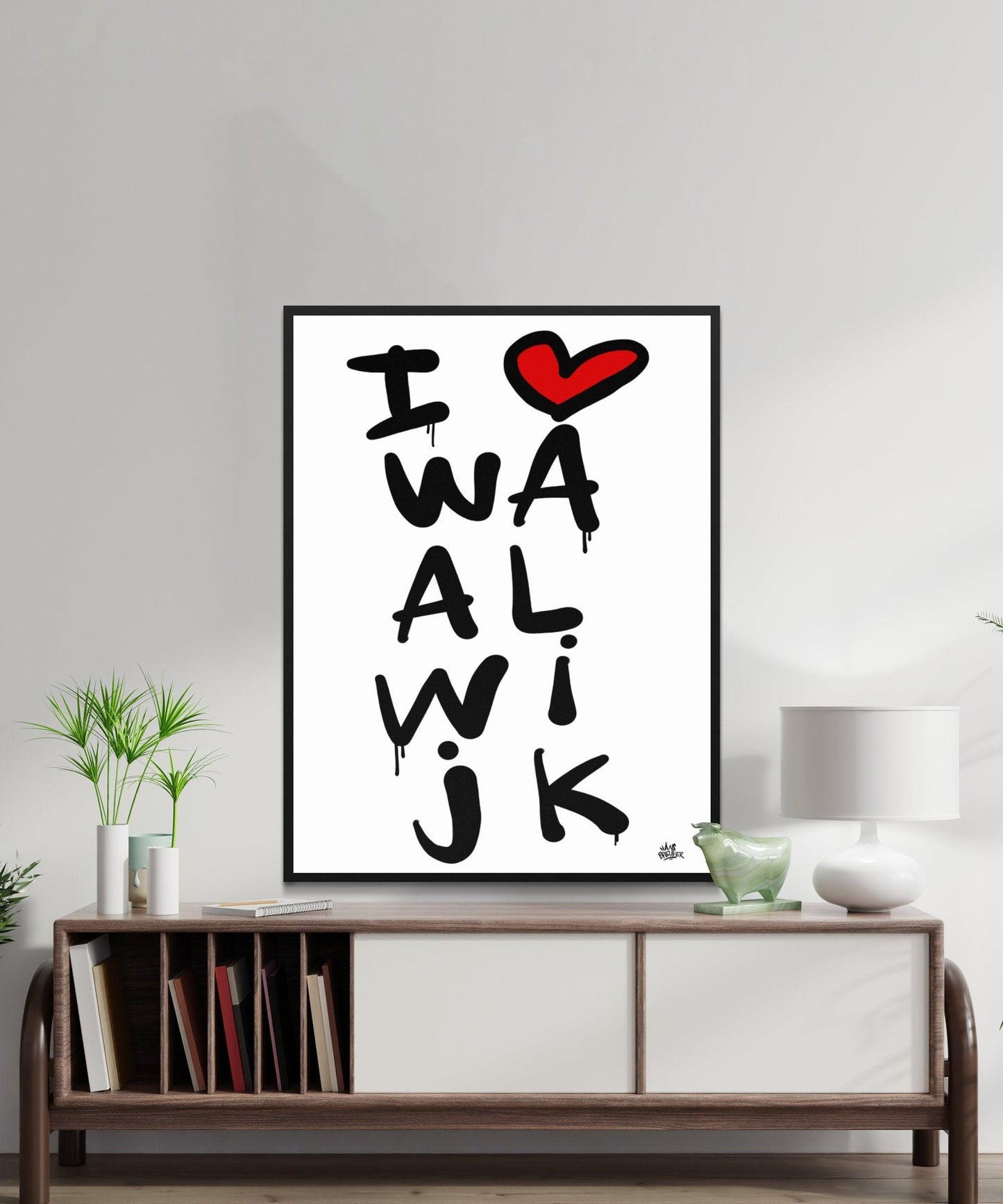 Poster Waalwijk - Hans Breuker