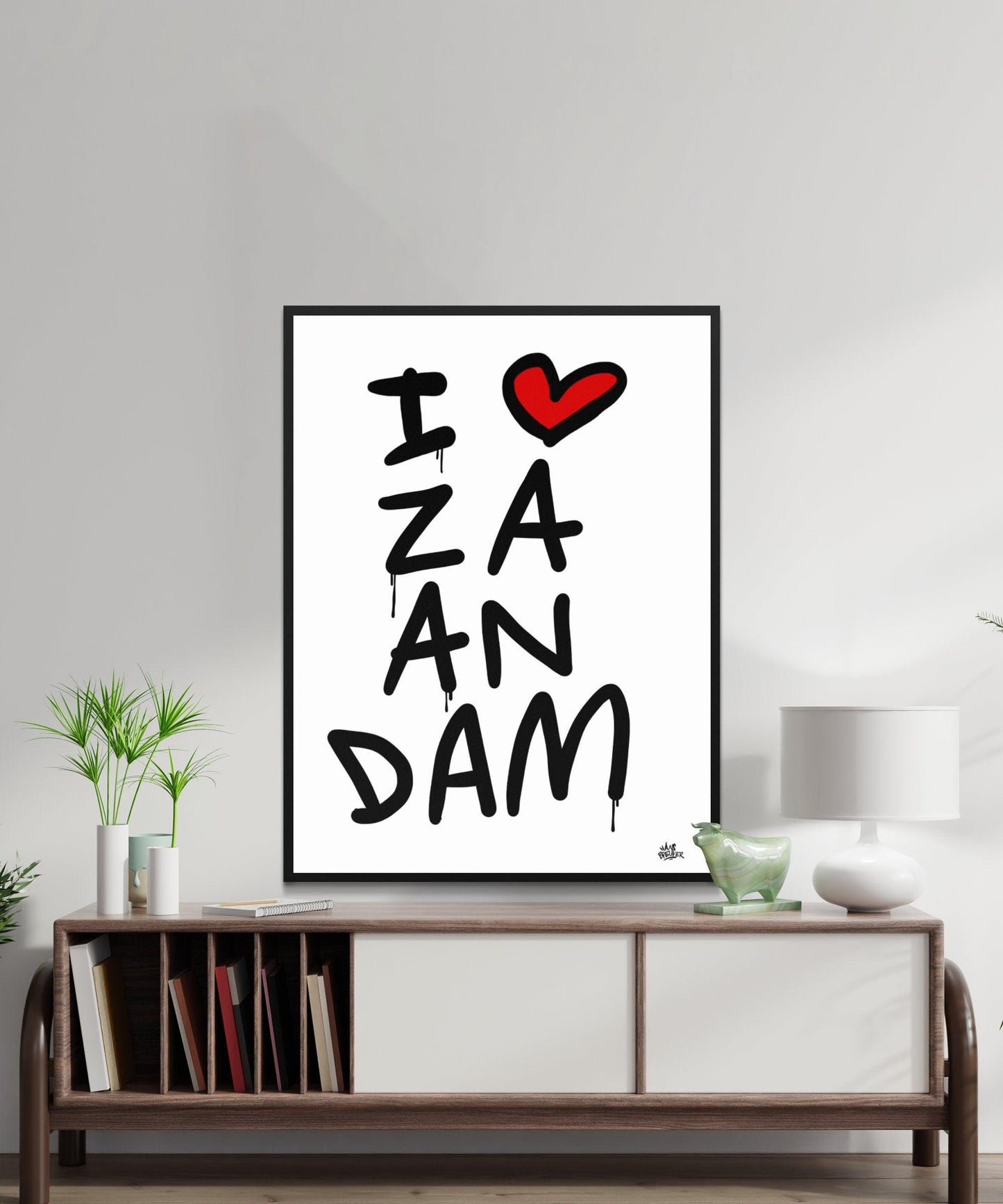 Poster Zaandam - Hans Breuker