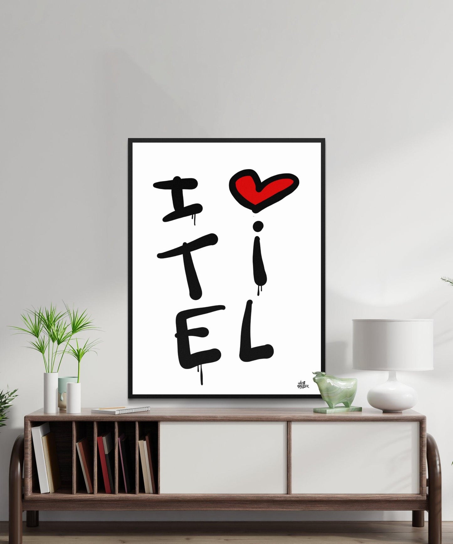 Poster Tiel - Hans Breuker