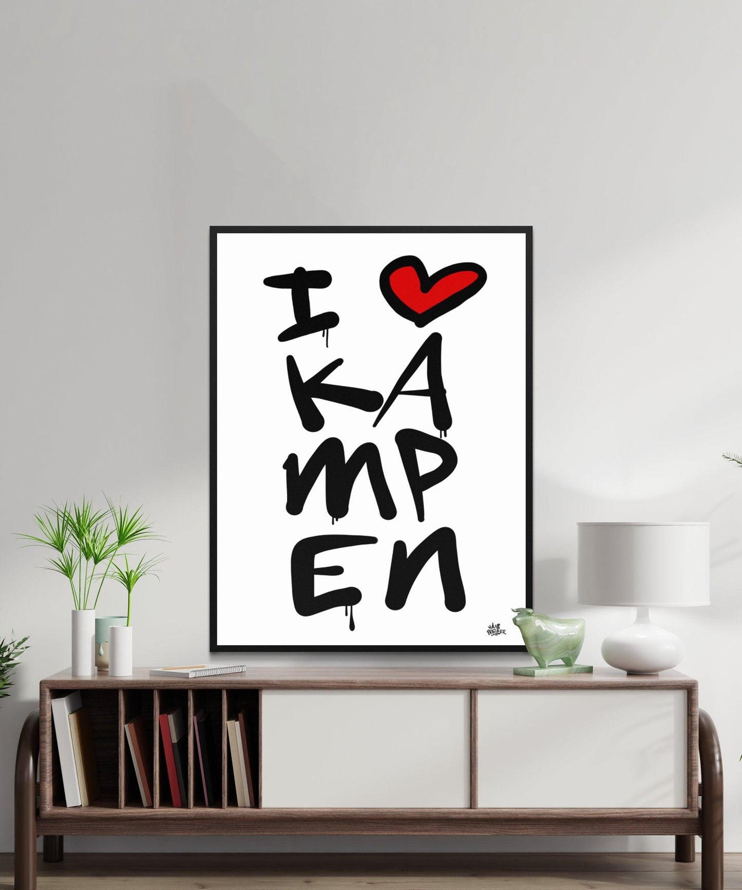 Poster Kampen - Hans Breuker