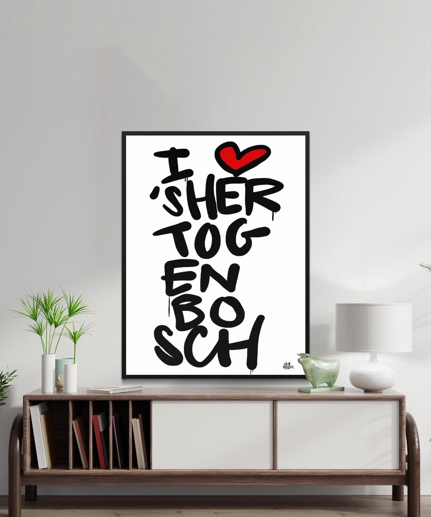 Poster 's Hertogenbosch - Hans Breuker