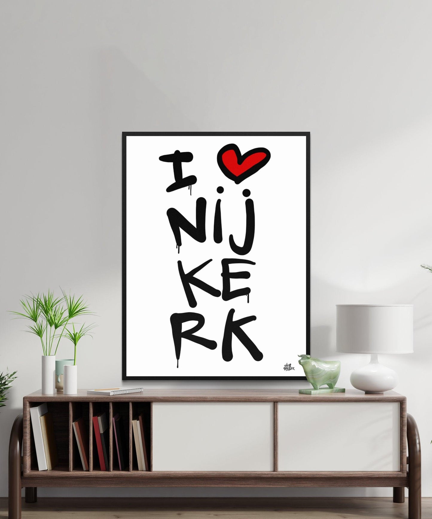 Poster Nijkerk - Hans Breuker