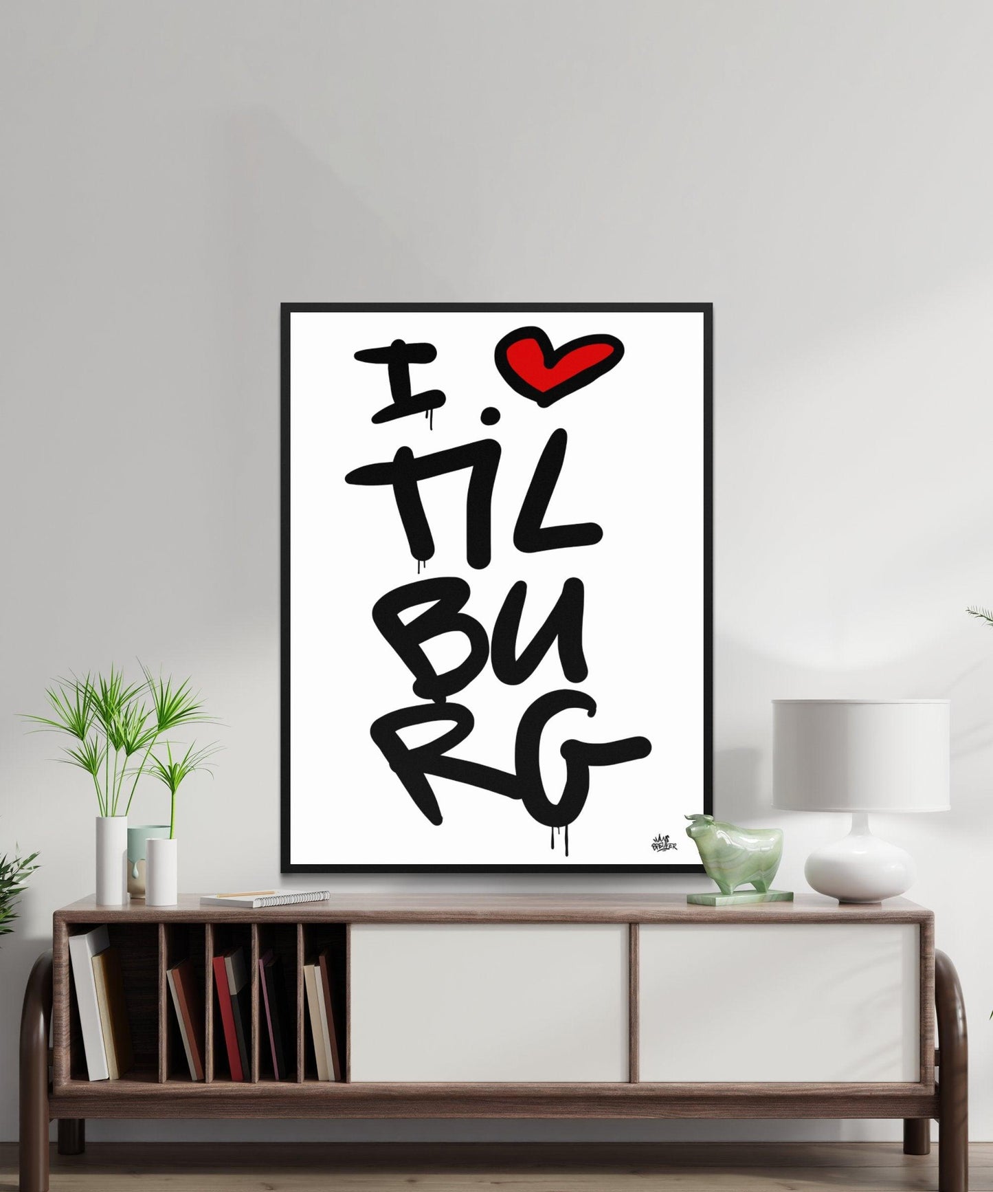 Poster Tilburg - Hans Breuker