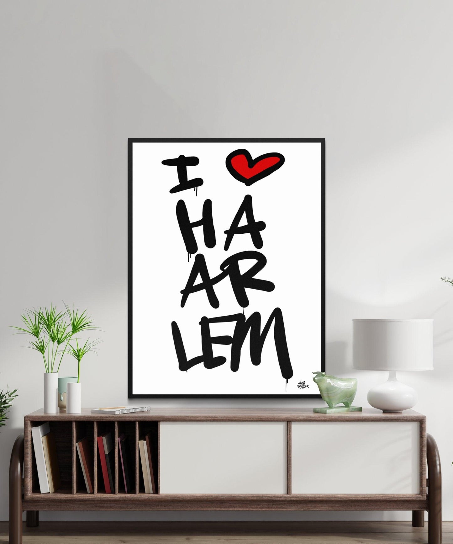 Poster Haarlem - Hans Breuker