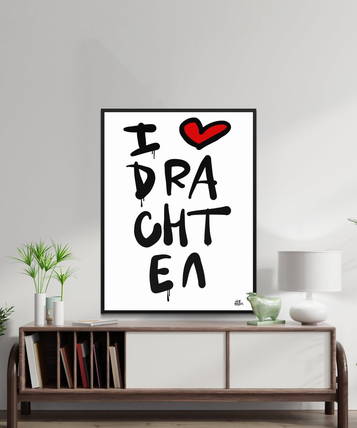 Poster Drachten - Hans Breuker