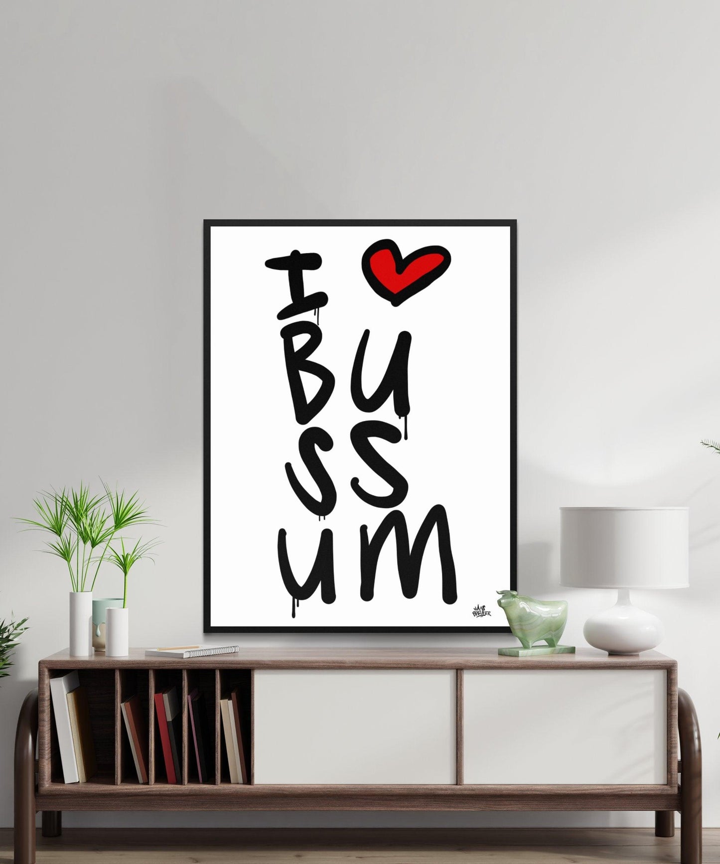 Poster Bussum - Hans Breuker