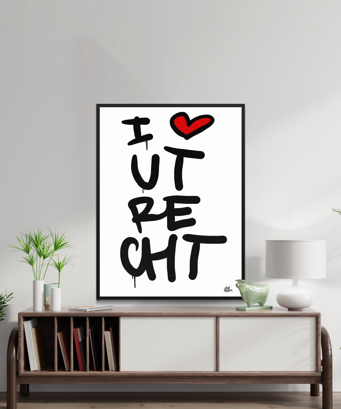 Poster Utrecht - Hans Breuker