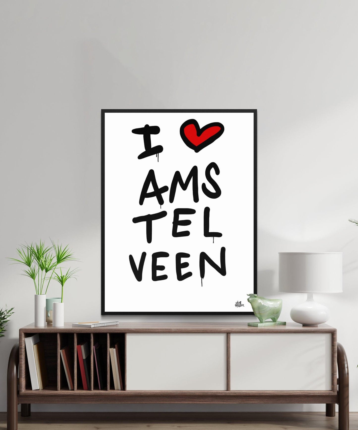 Poster Amstelveen - Hans Breuker