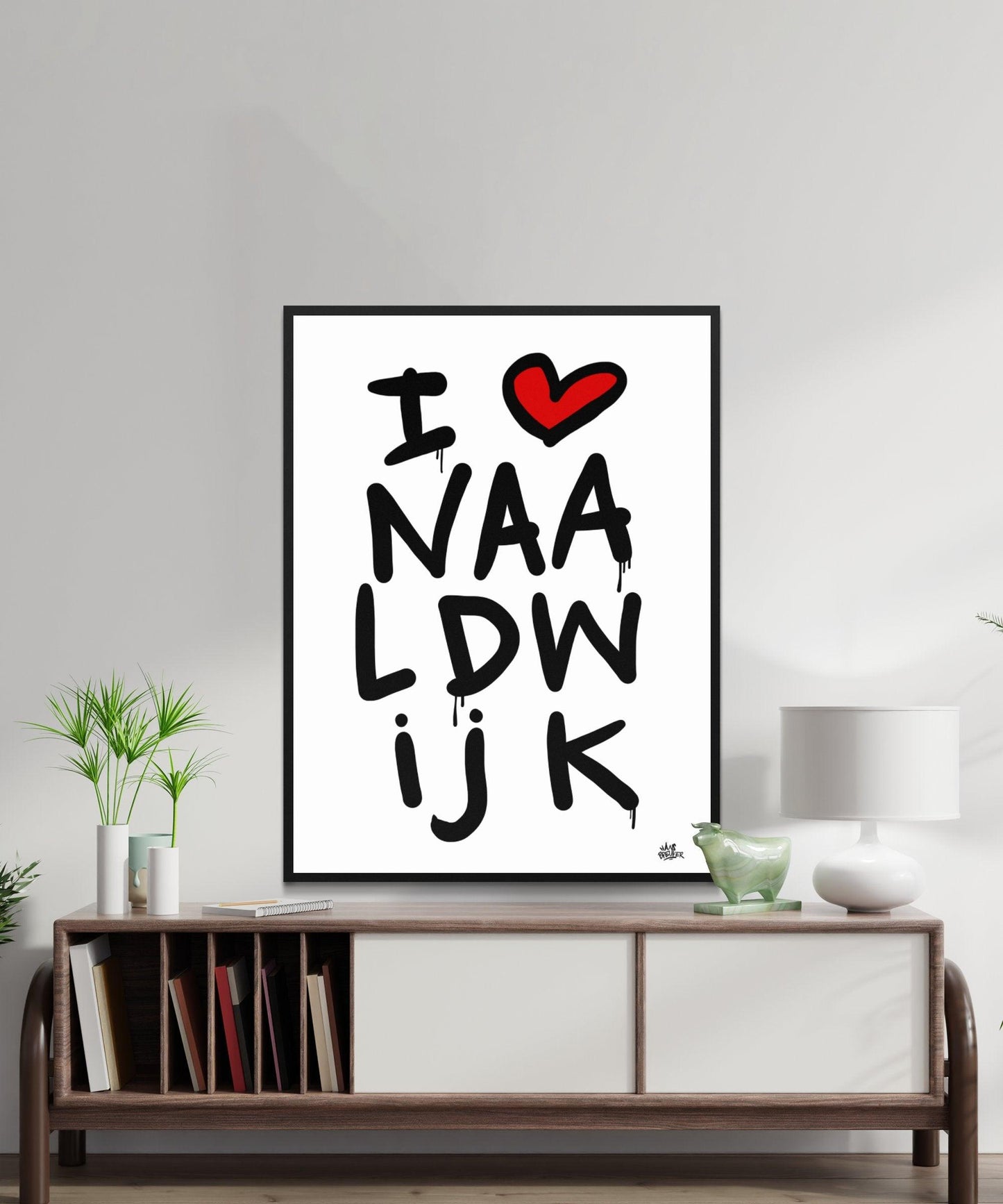 Poster Naaldwijk - Hans Breuker