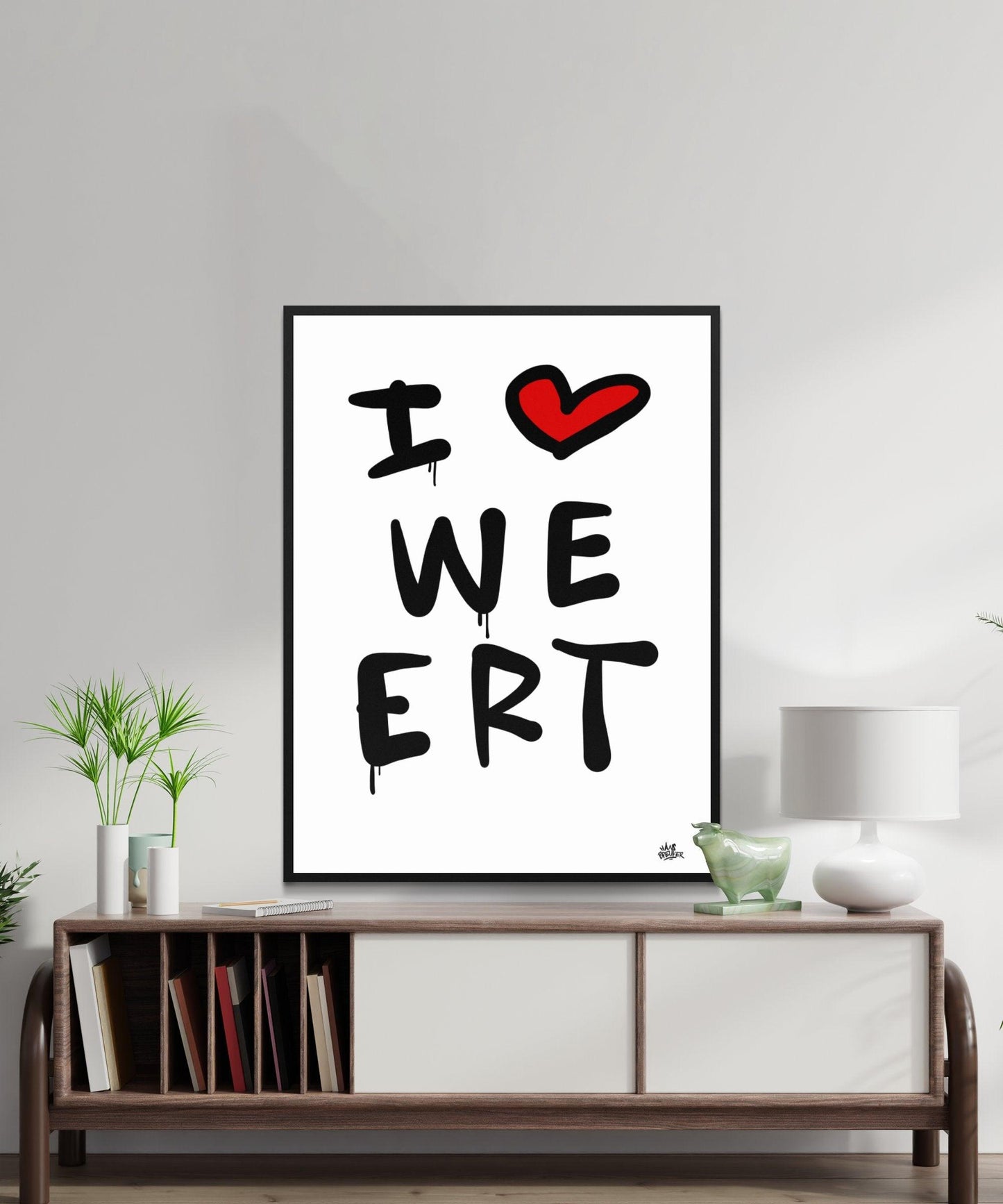 Poster Weert - Hans Breuker