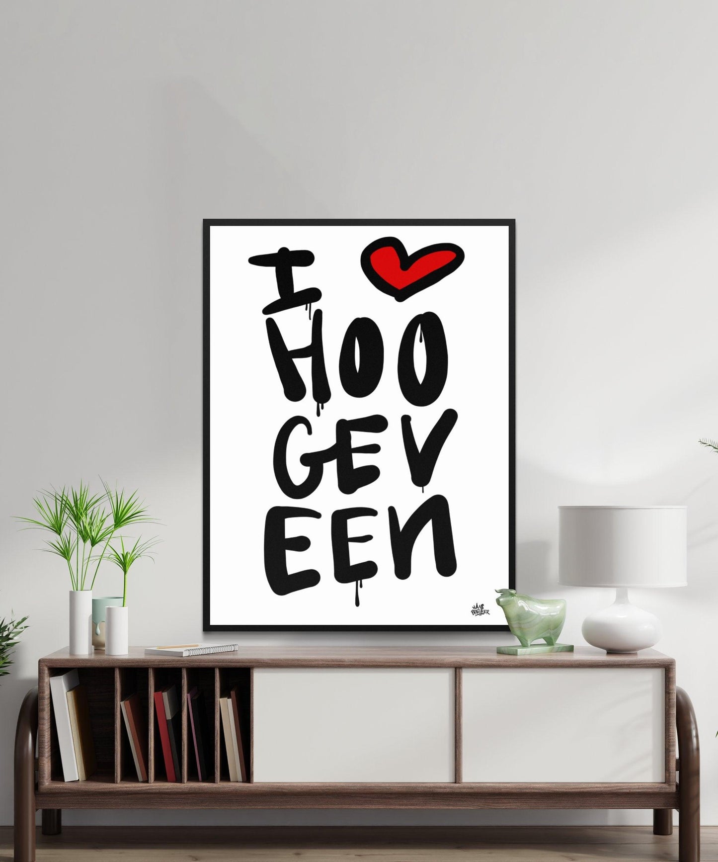 Poster Hoogeveen - Hans Breuker