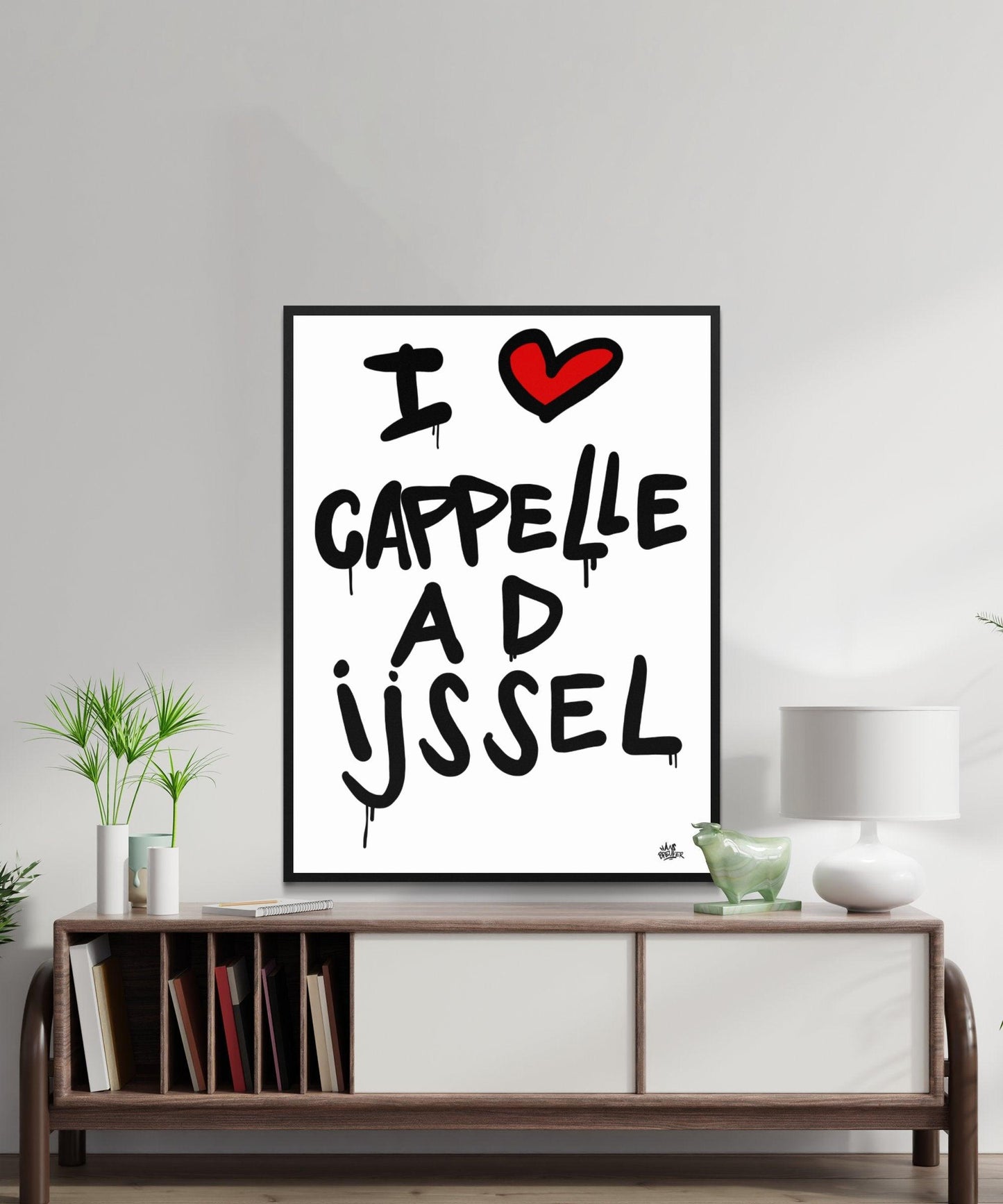 Poster Capelle aan den Ijssel - Hans Breuker