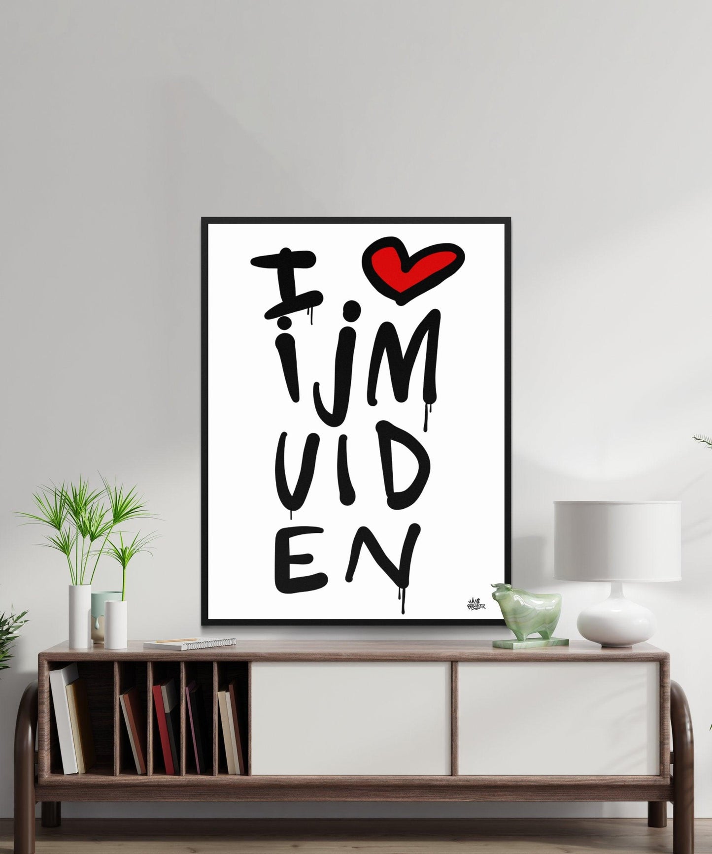 Poster Ijmuiden - Hans Breuker