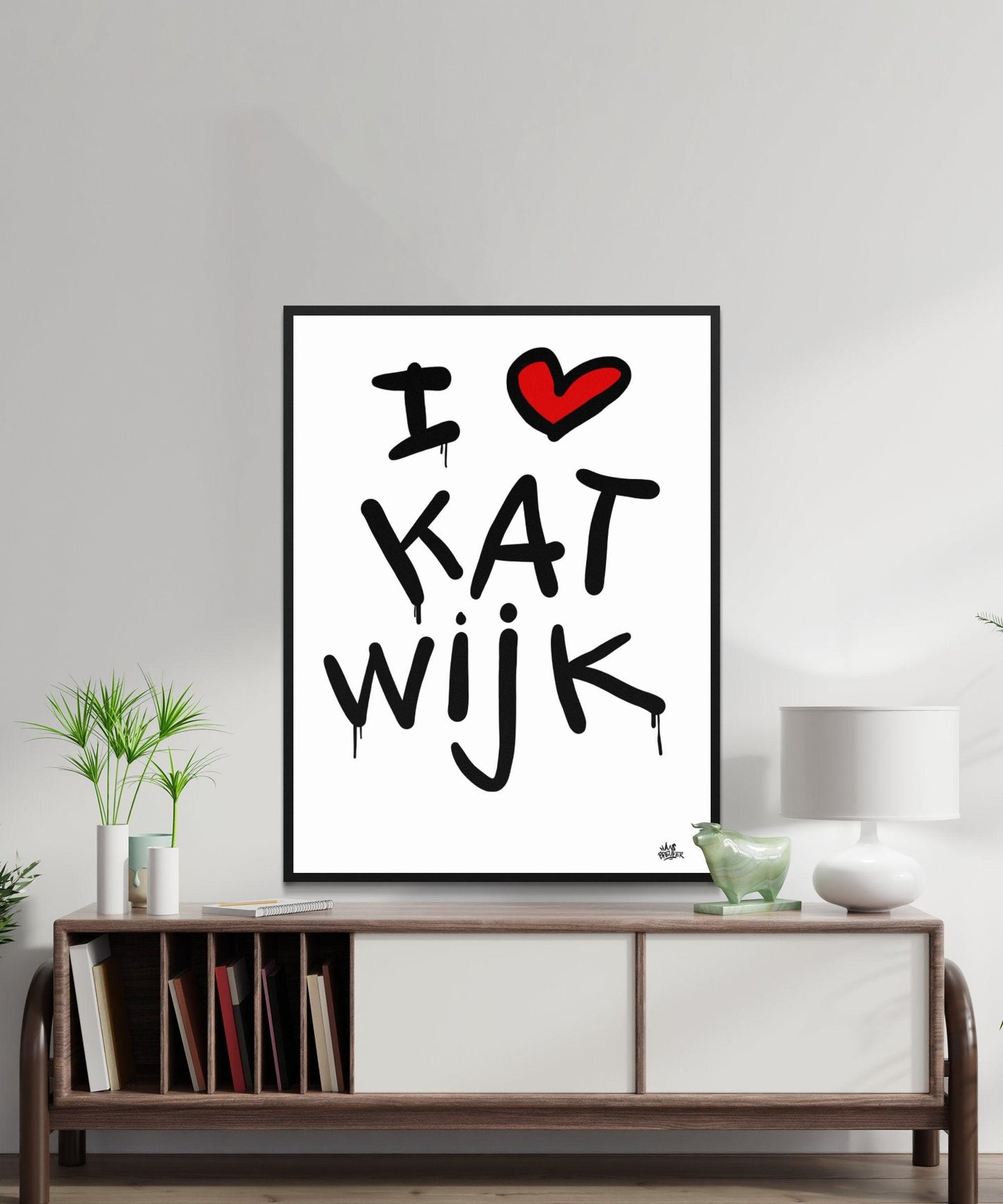 Poster Katwijk - Hans Breuker