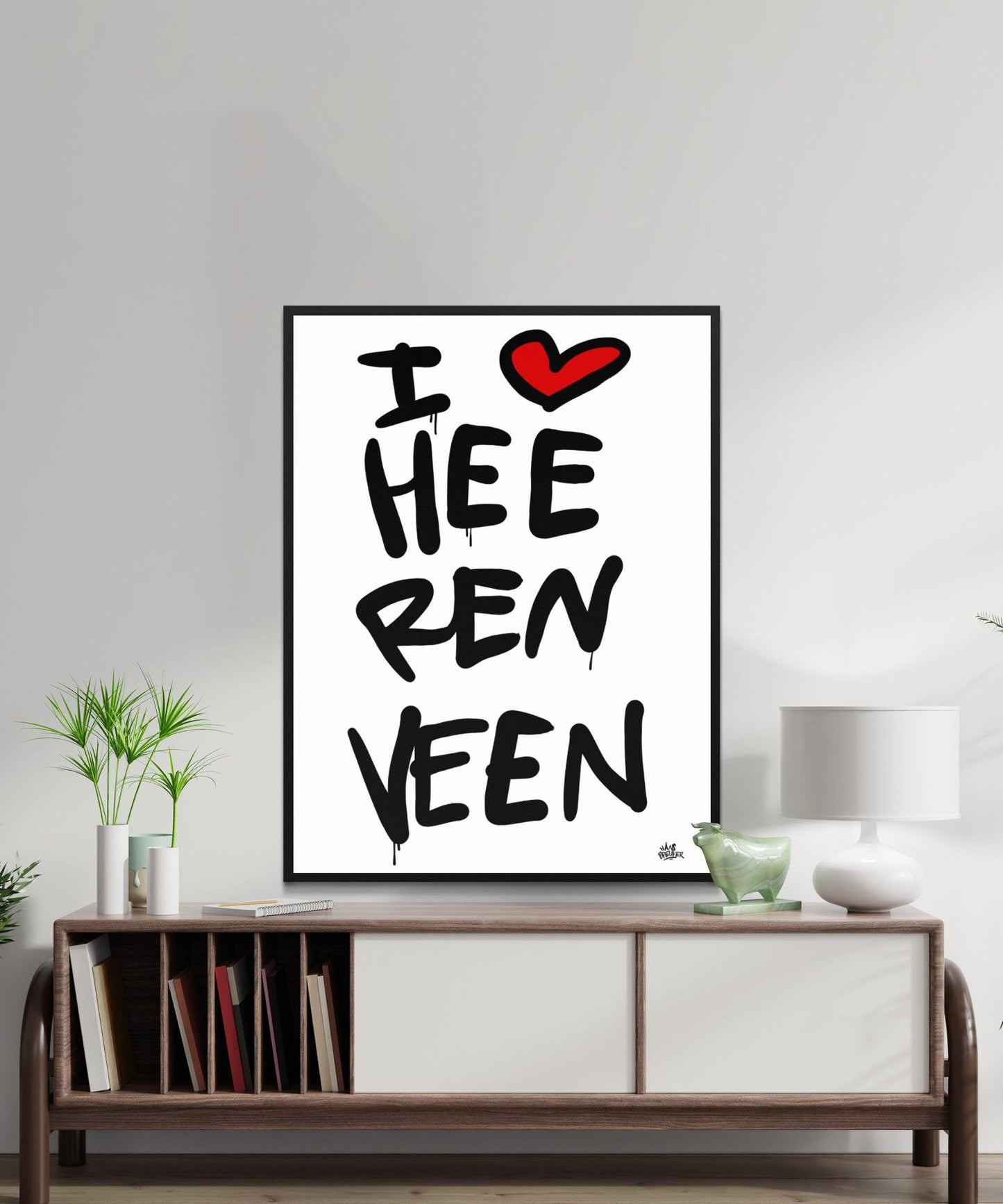 Poster Heerenveen - Hans Breuker